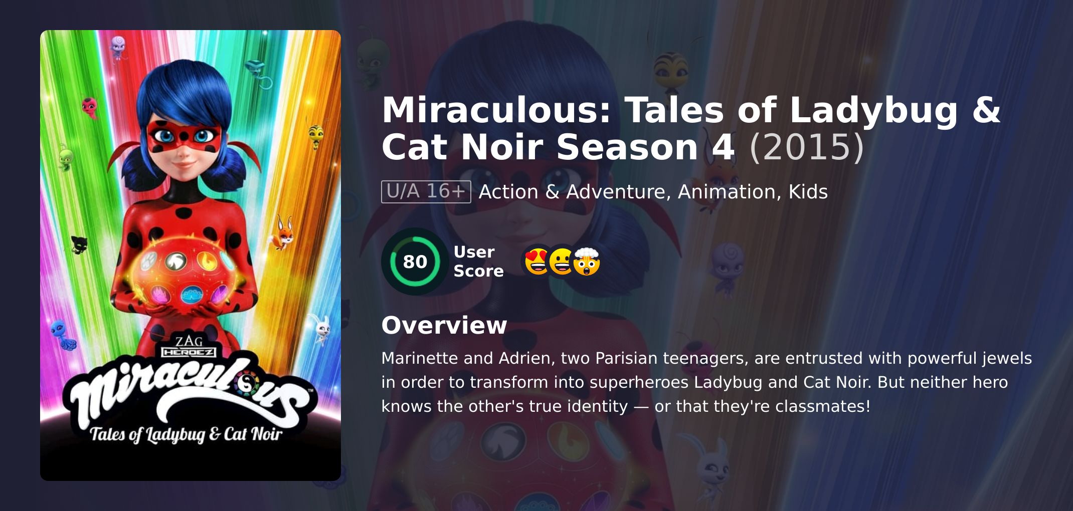 Miraculous: Tales of Ladybug & Cat Noir Season 4 Hindi Dubbed