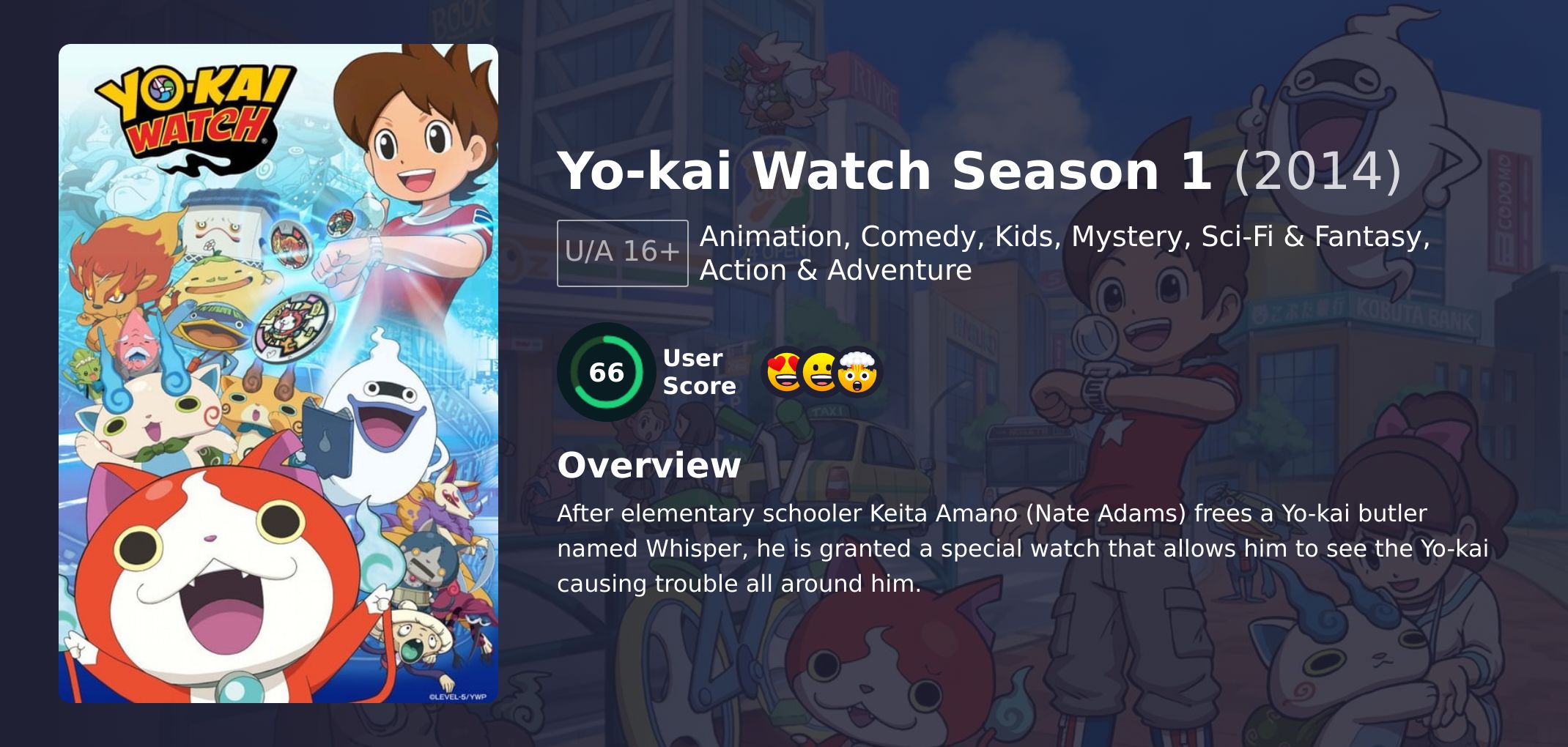 Yo-kai Watch Season 1 Hindi Dubbed