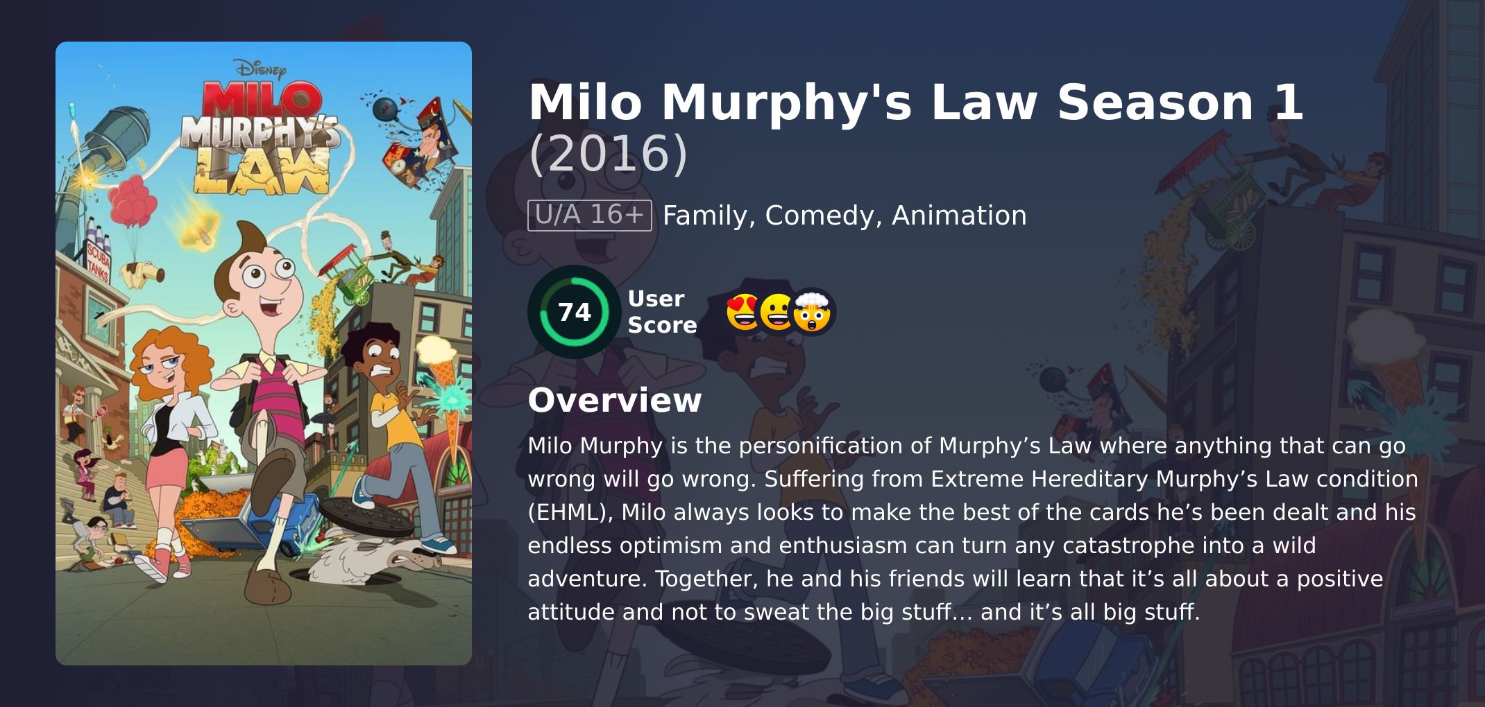 Milo Murphy's Law Season 1 Hindi Dubbed