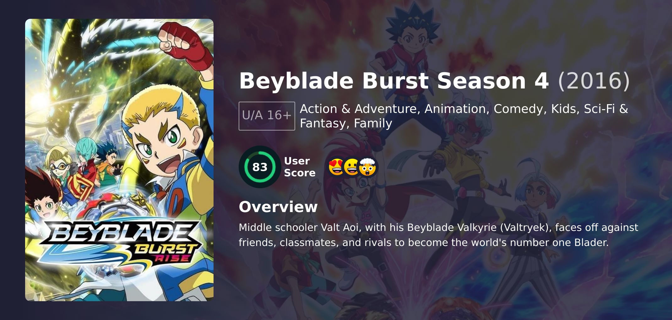 Beyblade Burst Season 4 Hindi Dubbed