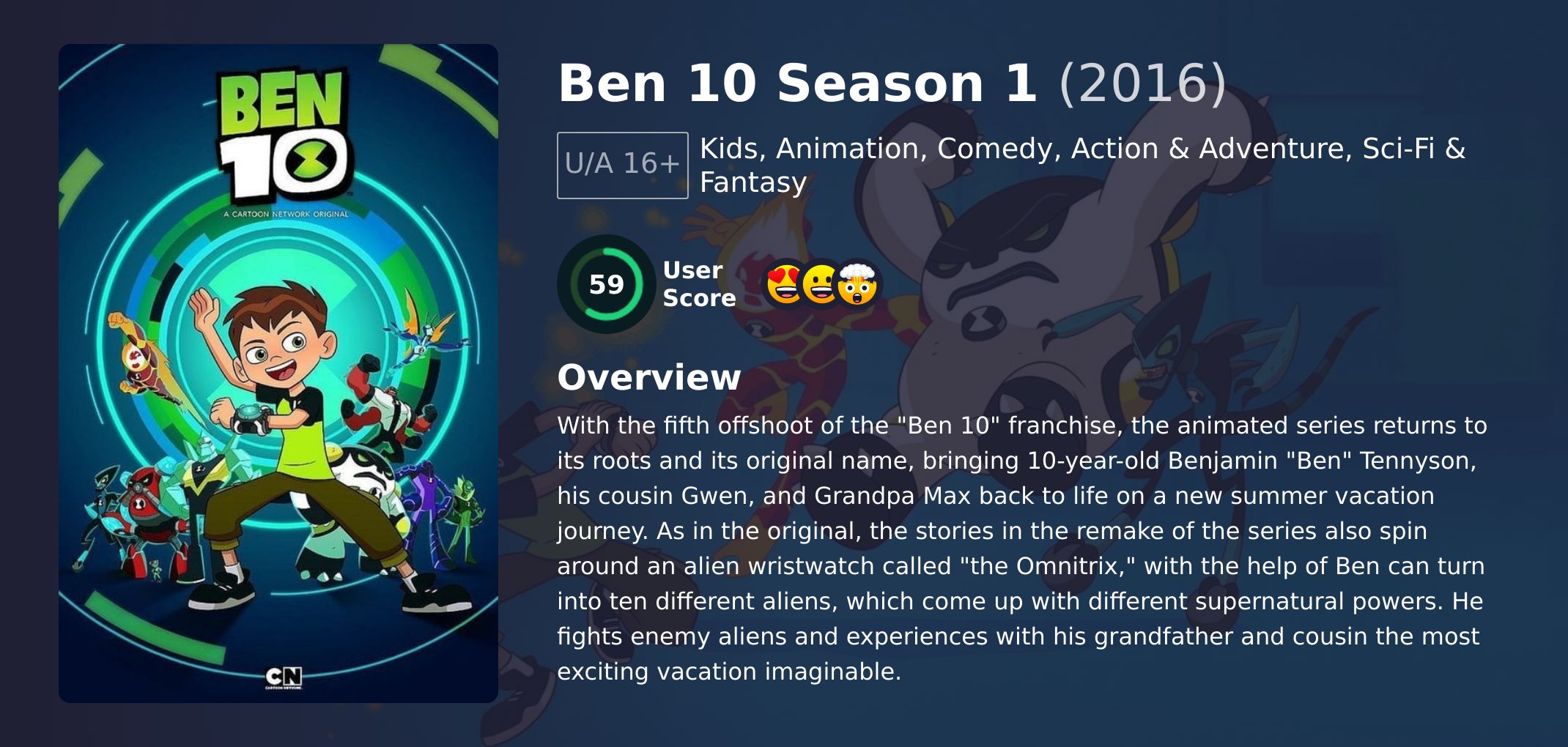 Ben 10 Season 1 Hindi Dubbed