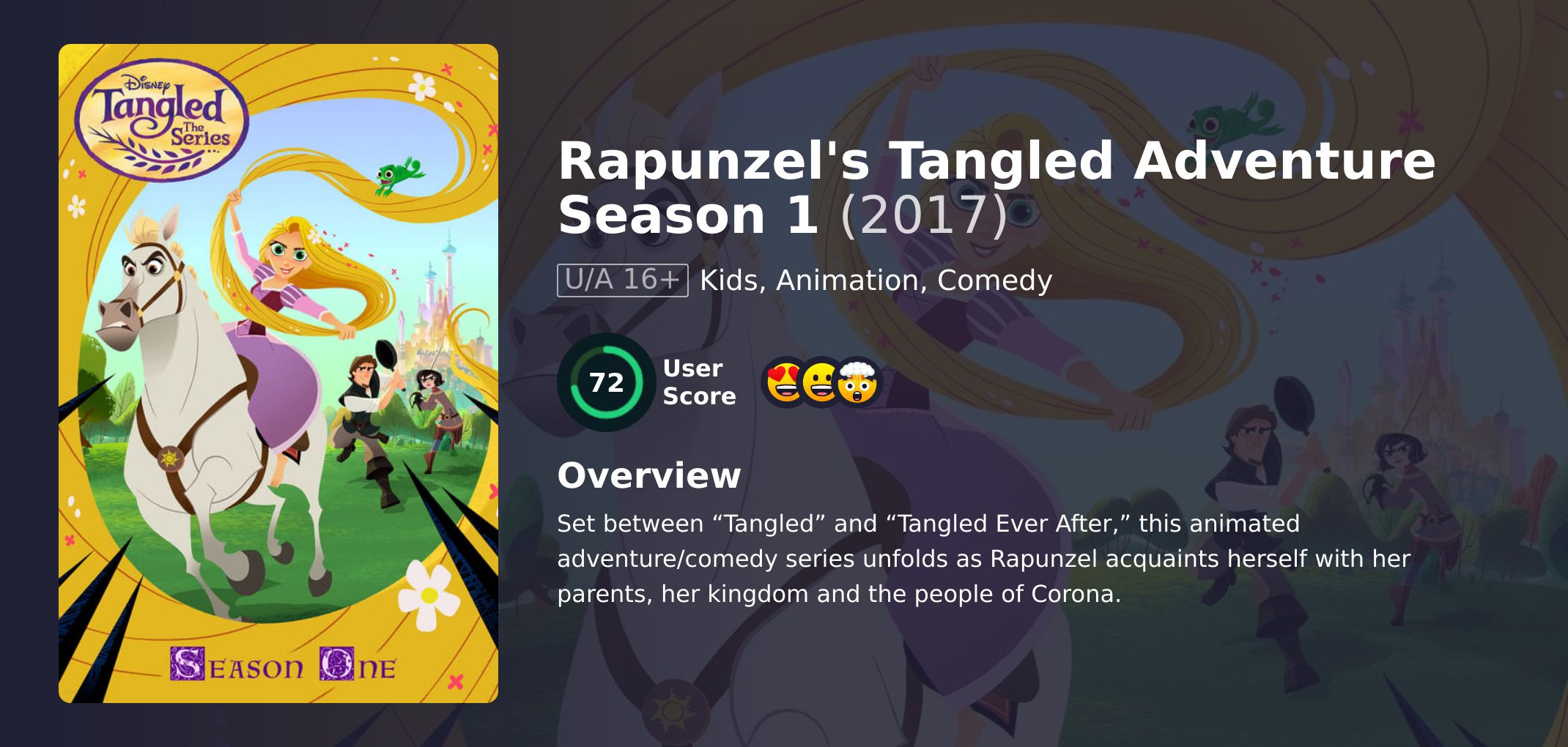 Rapunzel's Tangled Adventure Season 1 Hindi Dubbed