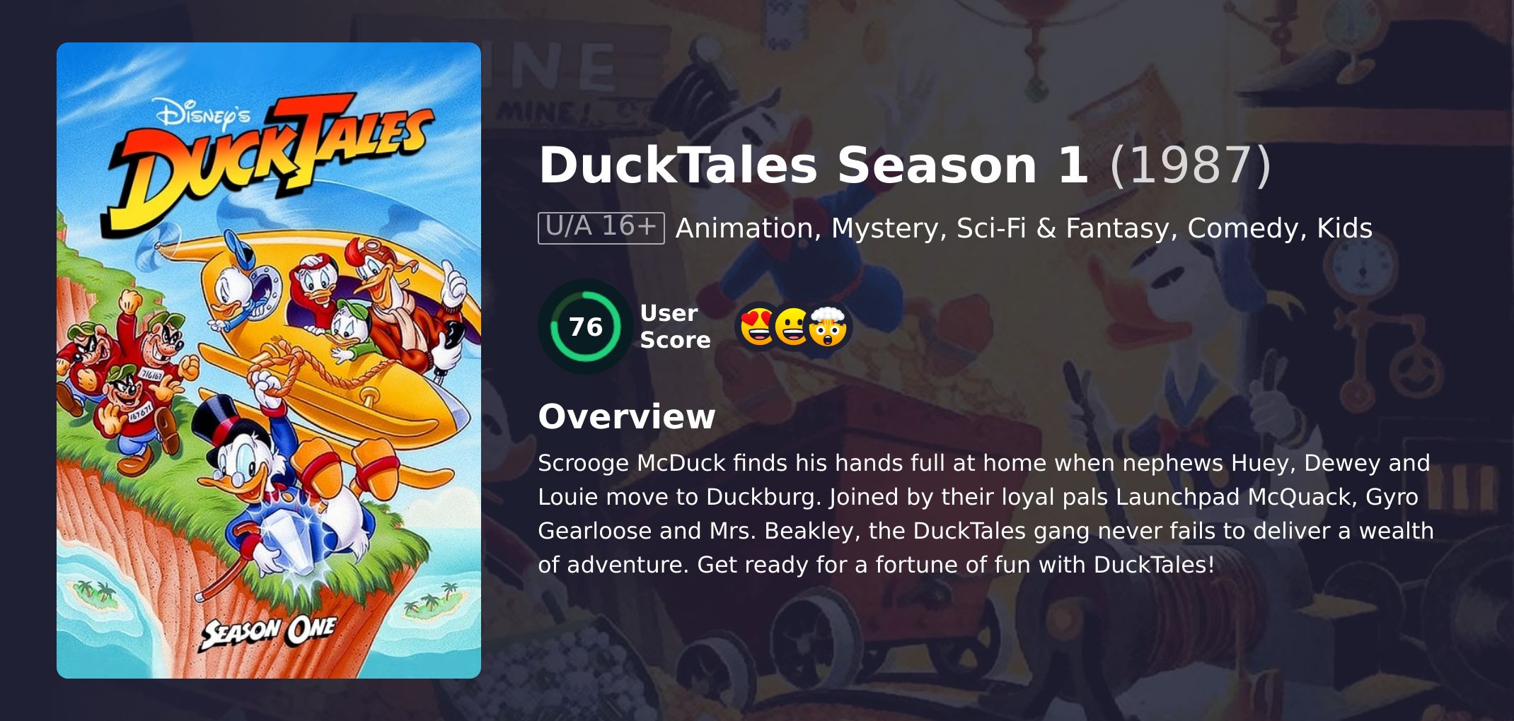 DuckTales Season 1 Hindi Dubbed