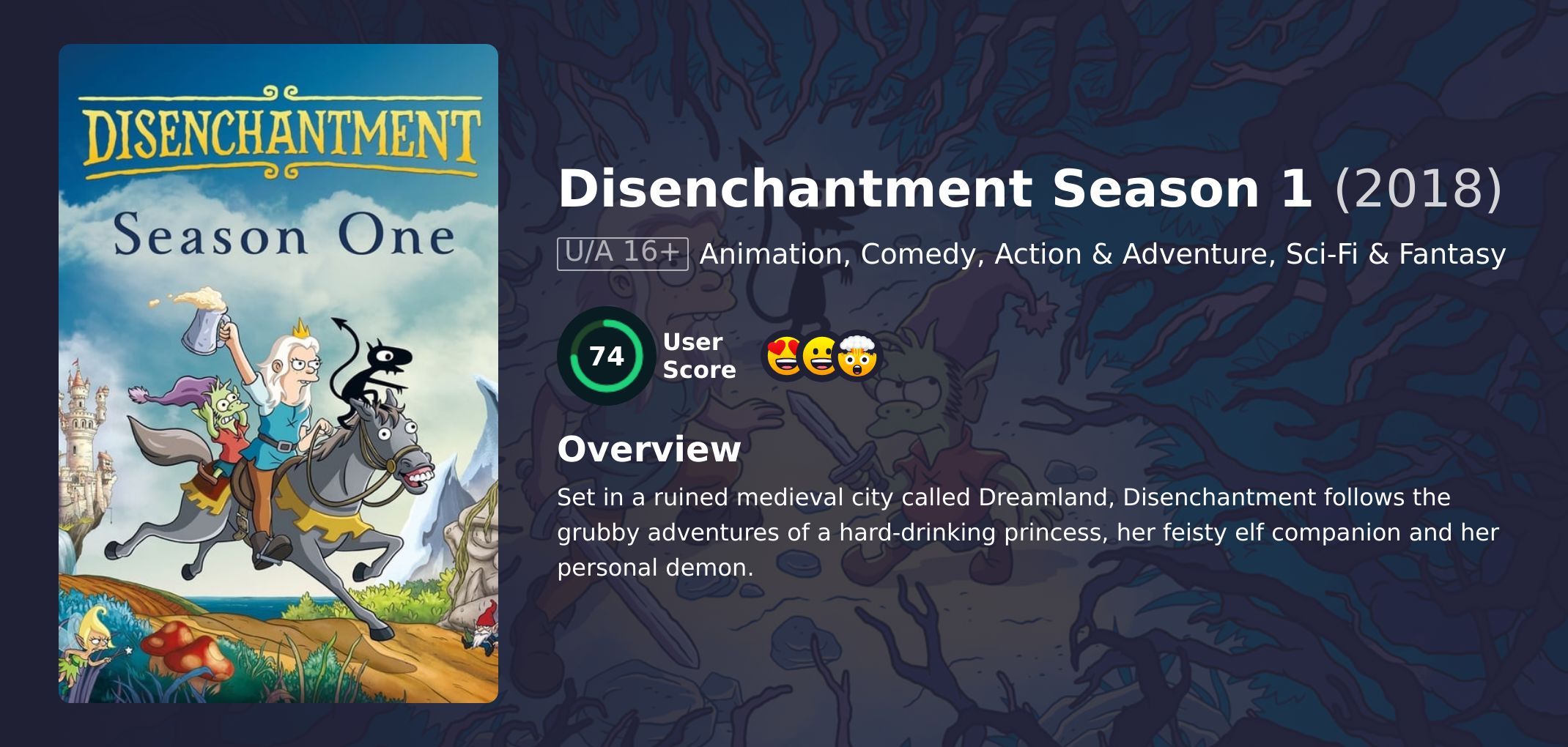 Disenchantment Season 1 Hindi Dubbed