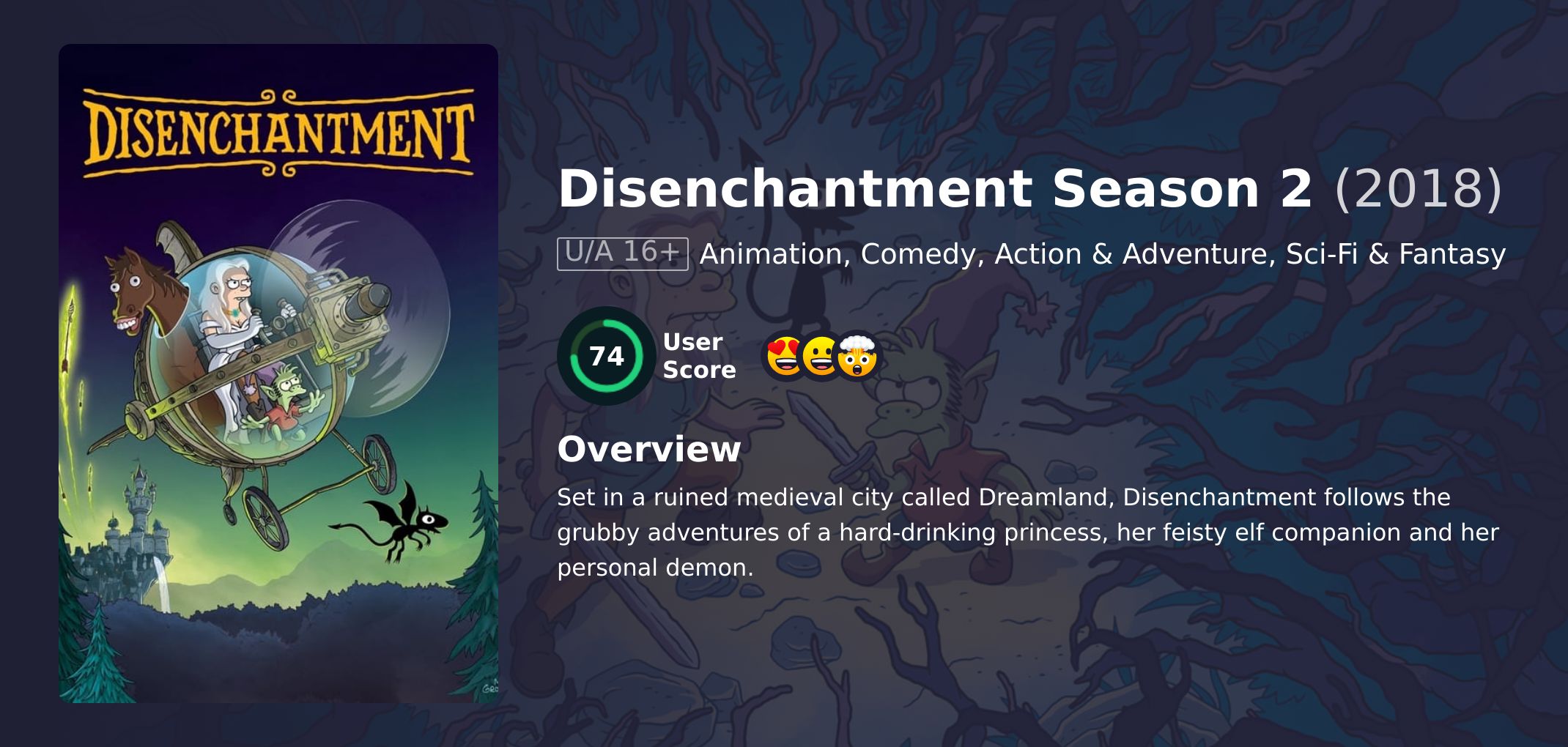 Disenchantment Season 2 Hindi Dubbed