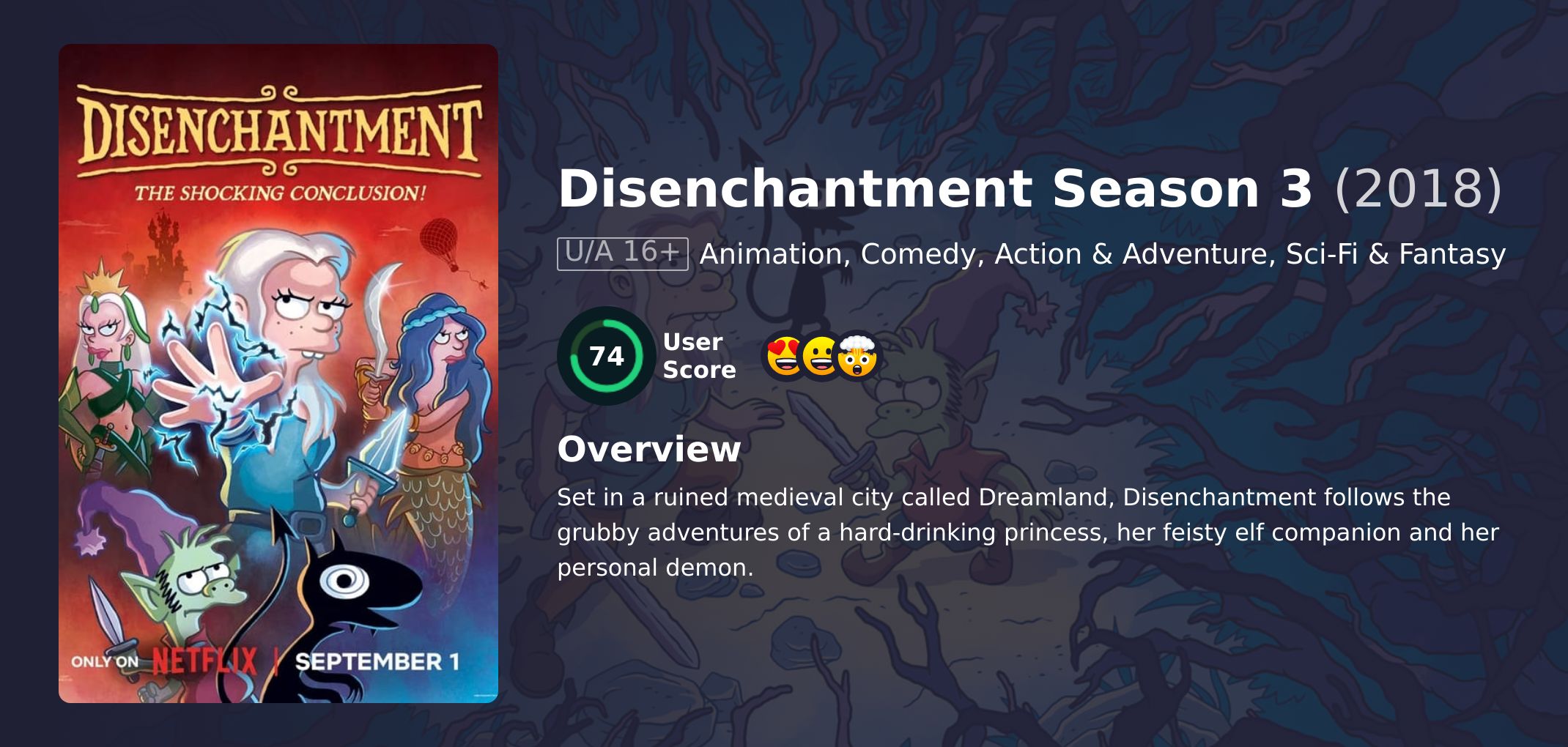 Disenchantment Season 3 Hindi Dubbed