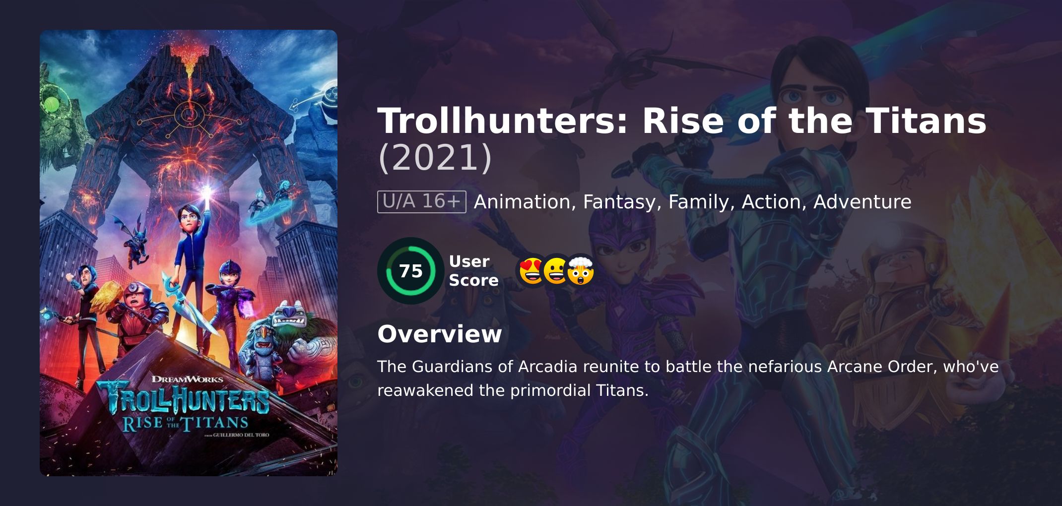 Trollhunters: Rise of the Titans Movie Hindi Dubbed