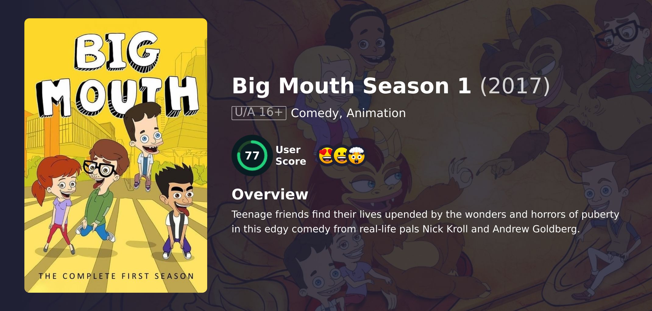 Big Mouth Season 1 Hindi Dubbed