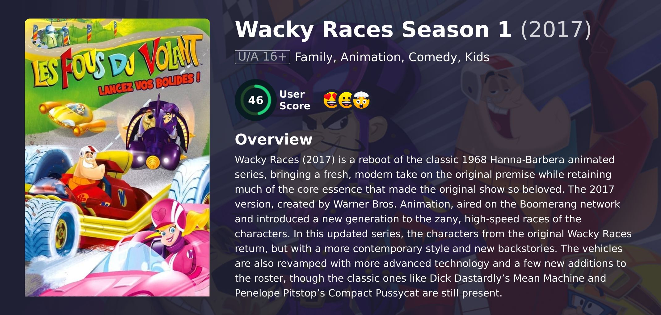 Wacky Races Season 1 Hindi Dubbed