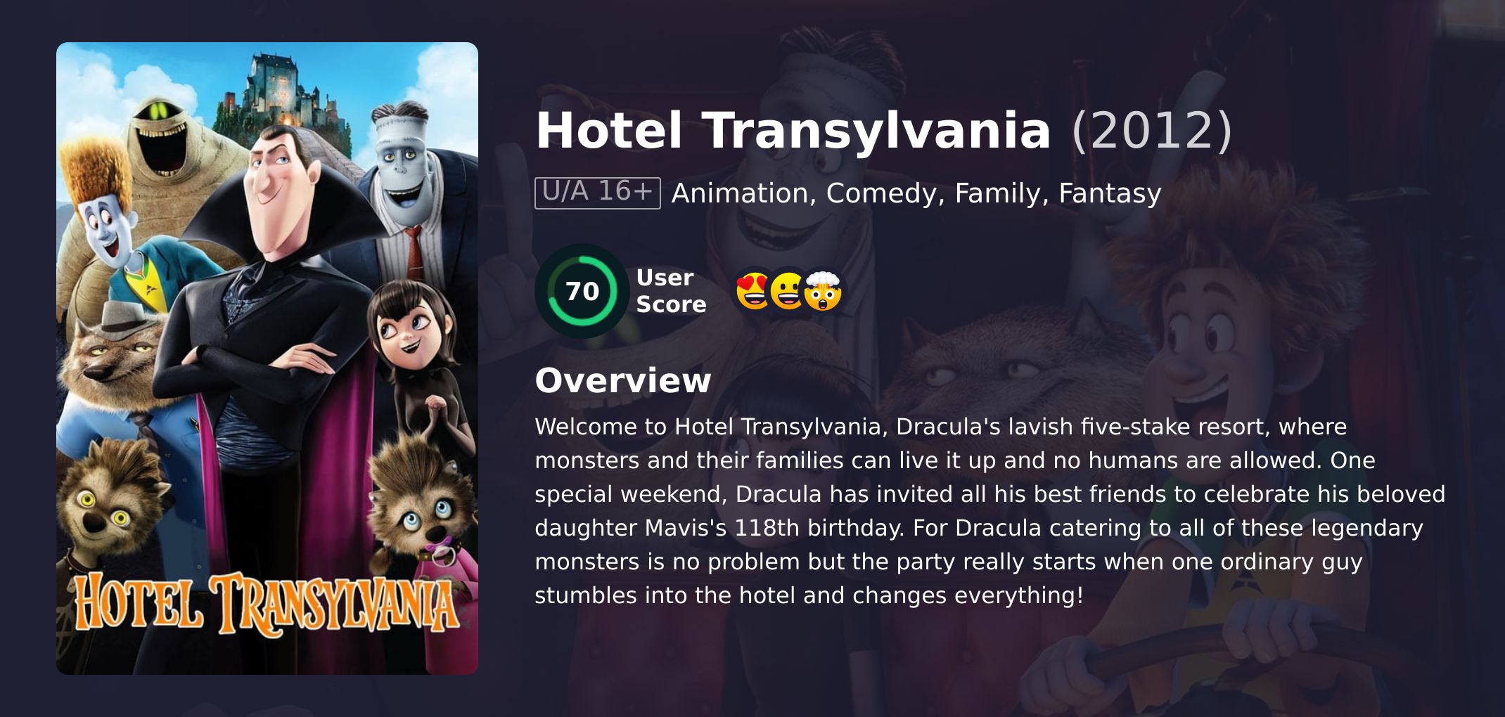 Hotel Transylvania Movie Hindi Dubbed