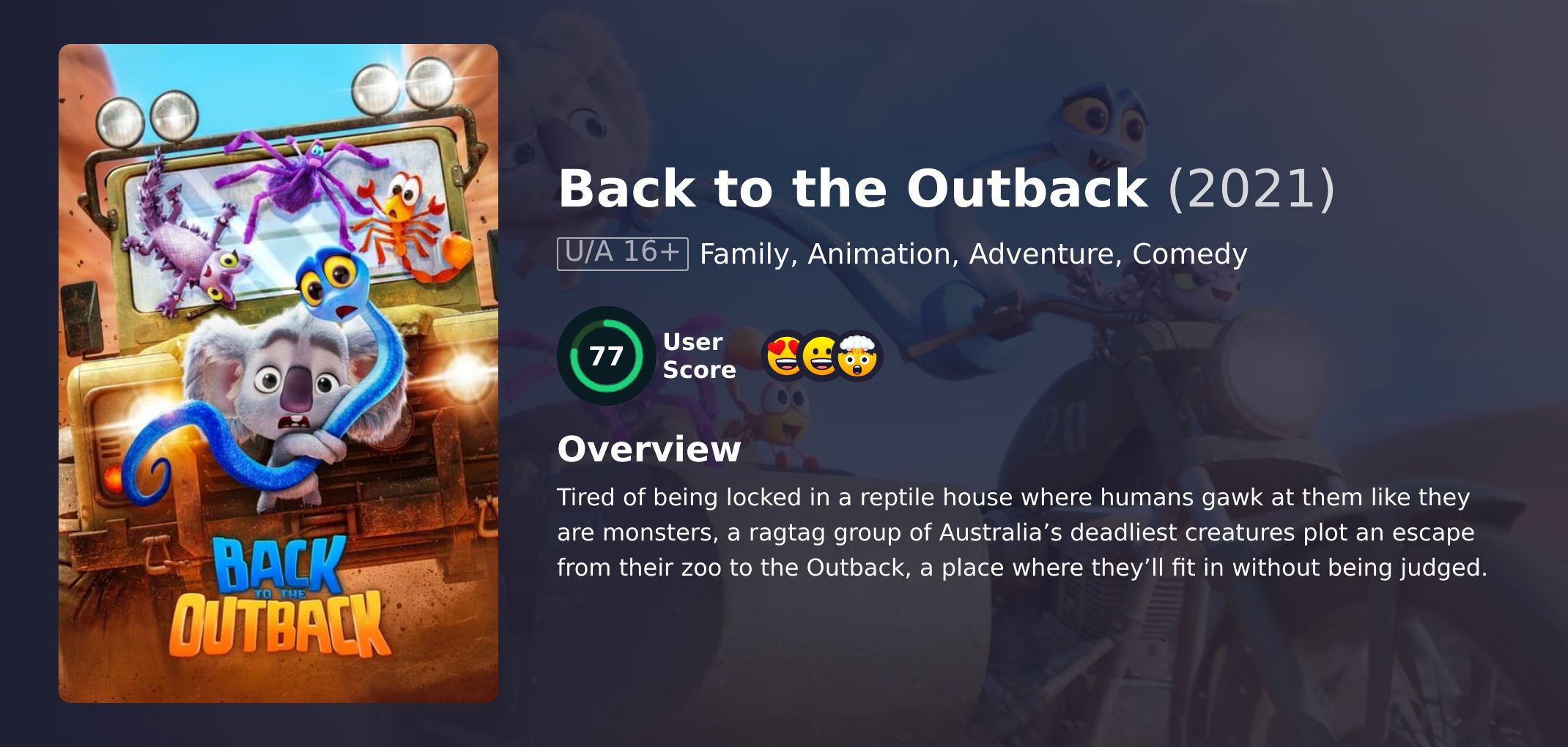 Back to the Outback Movie Hindi Dubbed