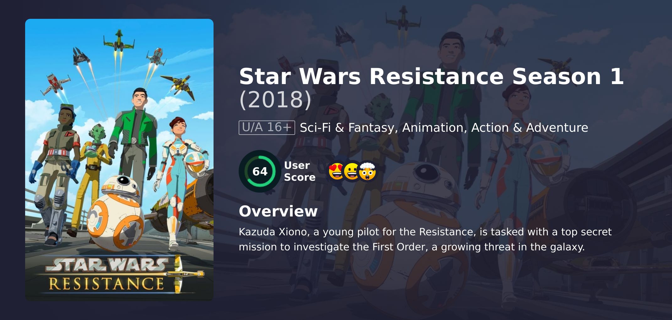 Star Wars Resistance Season 1 Hindi Dubbed