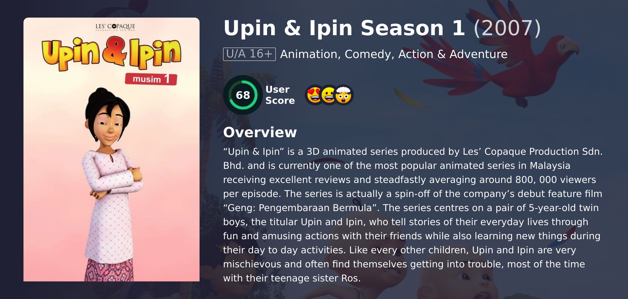 Upin & Ipin Season 1 Hindi Dubbed