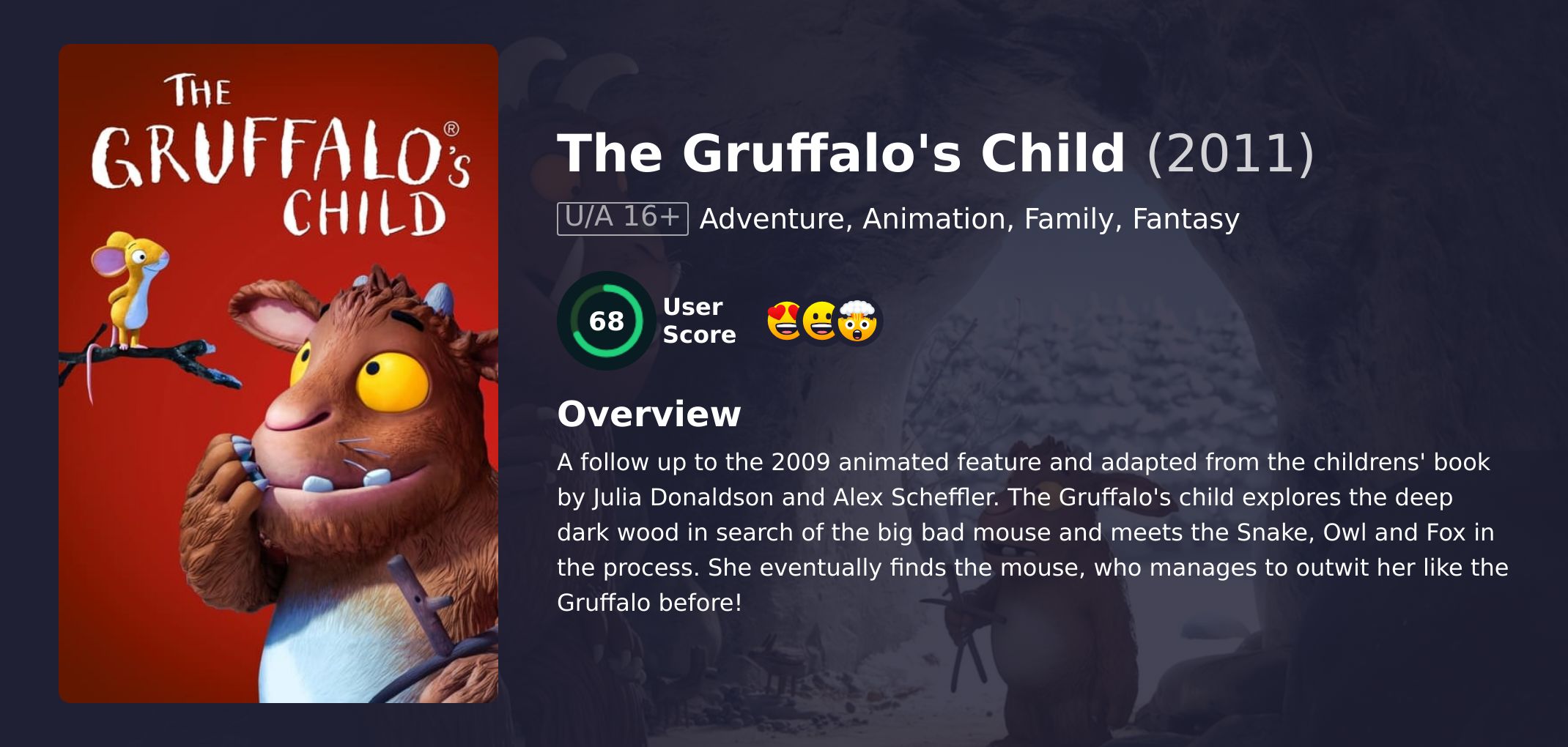 The Gruffalo's Child Movie Hindi Dubbed