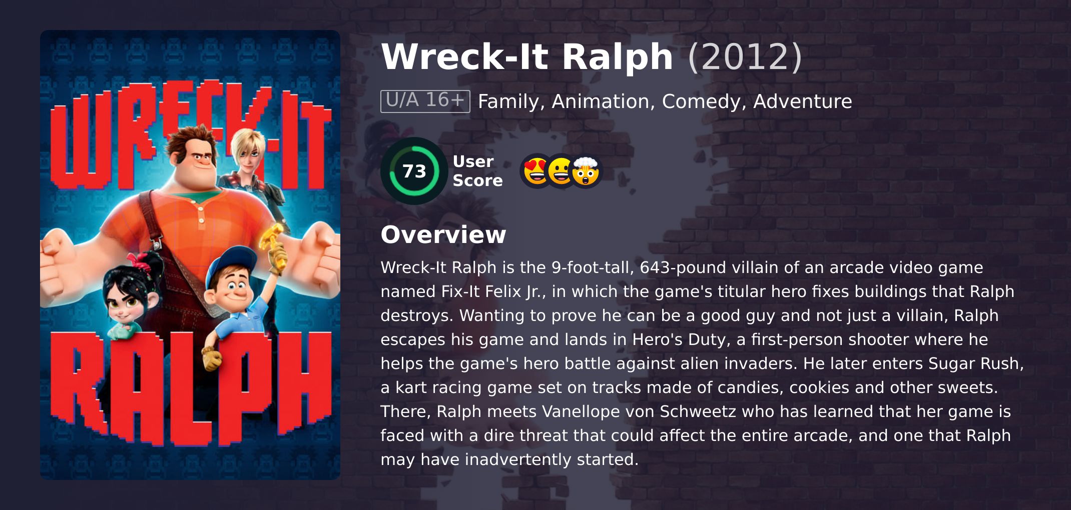 Wreck-It Ralph Movie Hindi Dubbed