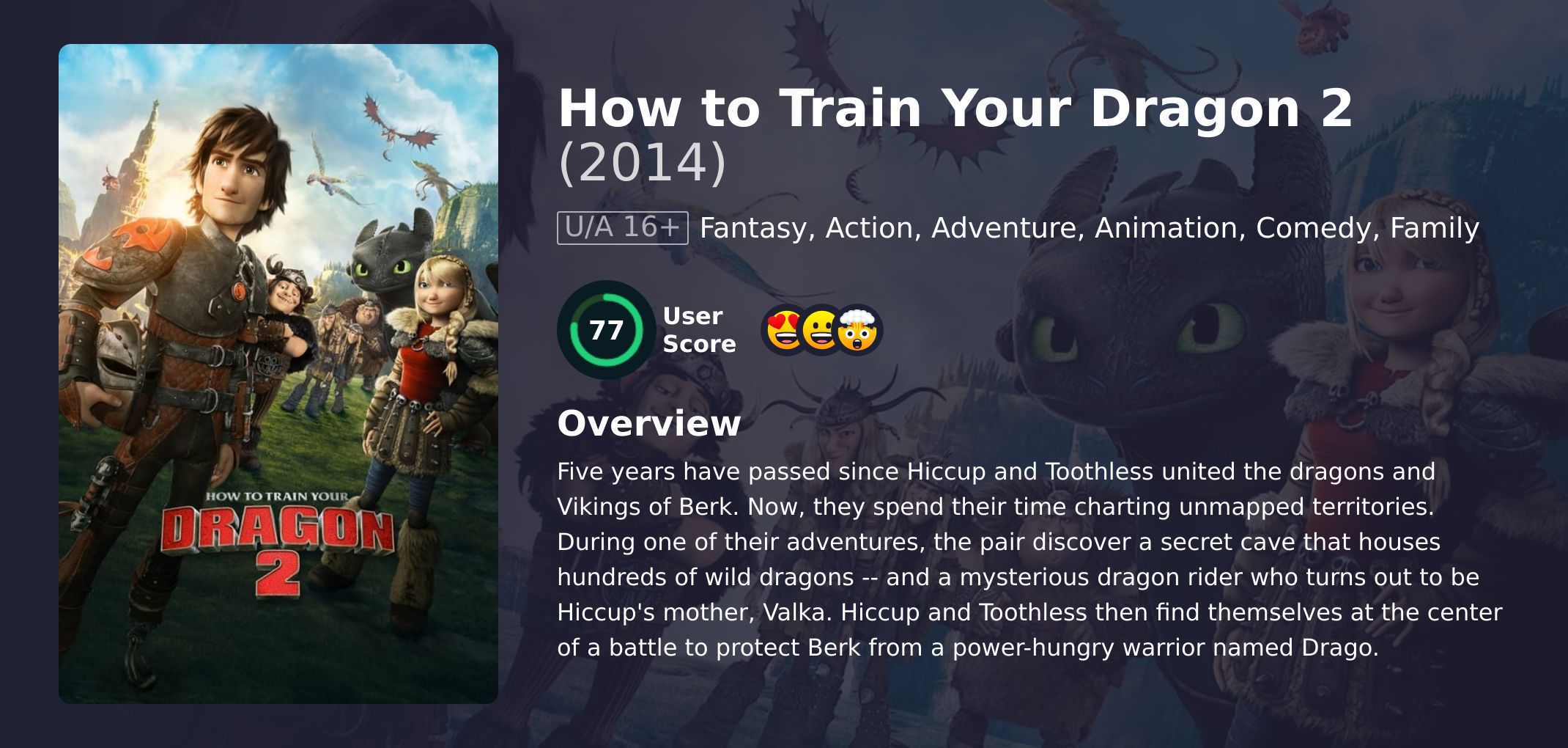 How to Train Your Dragon 2 Movie Hindi Dubbed