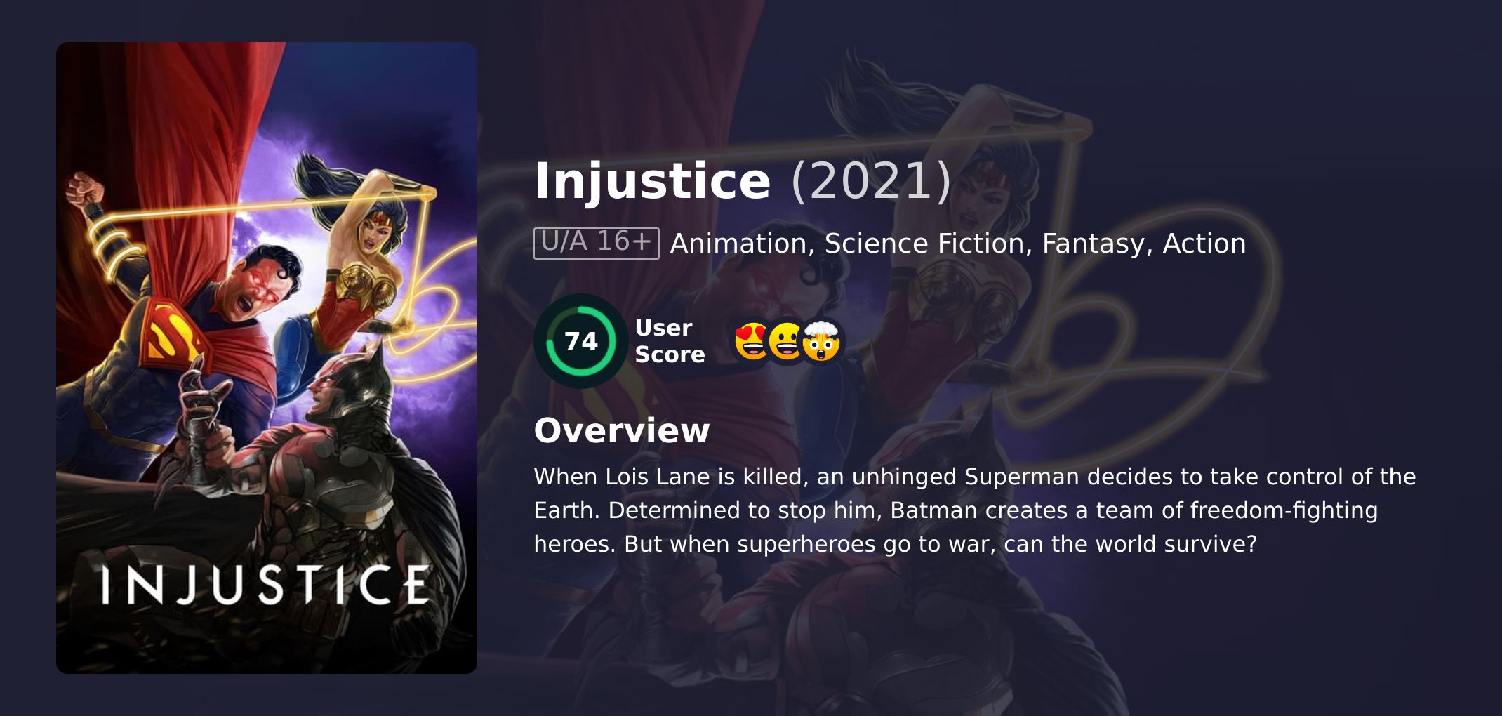 Injustice Movie English Dubbed