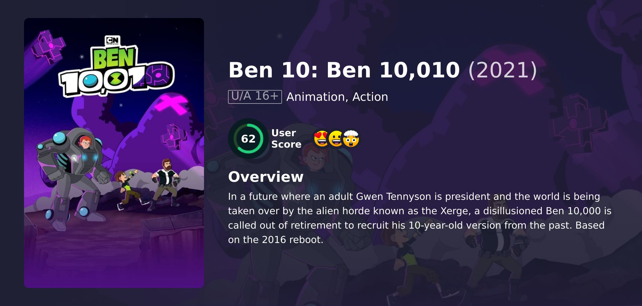 Ben 10: Ben 10,010 Movie Hindi Dubbed