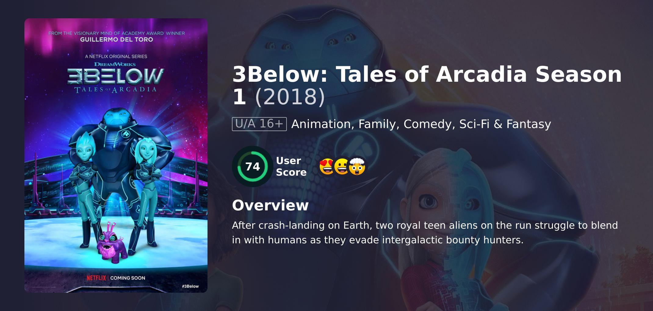 3Below: Tales of Arcadia Season 1 Hindi Dubbed