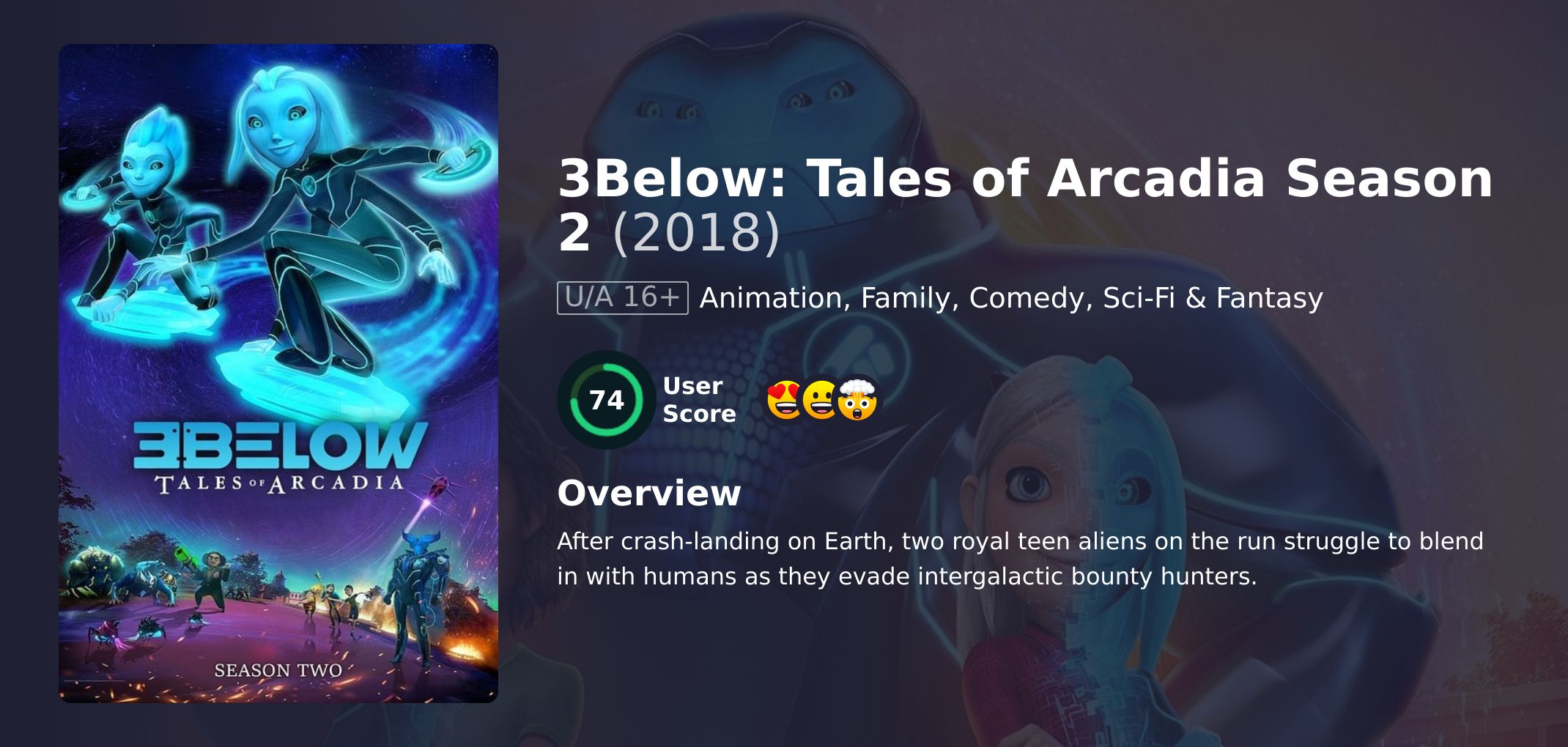 3Below: Tales of Arcadia Season 2 Hindi Dubbed