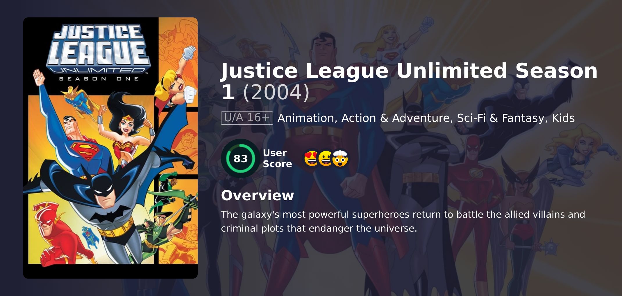 Justice League Unlimited Season 1 Hindi Dubbed