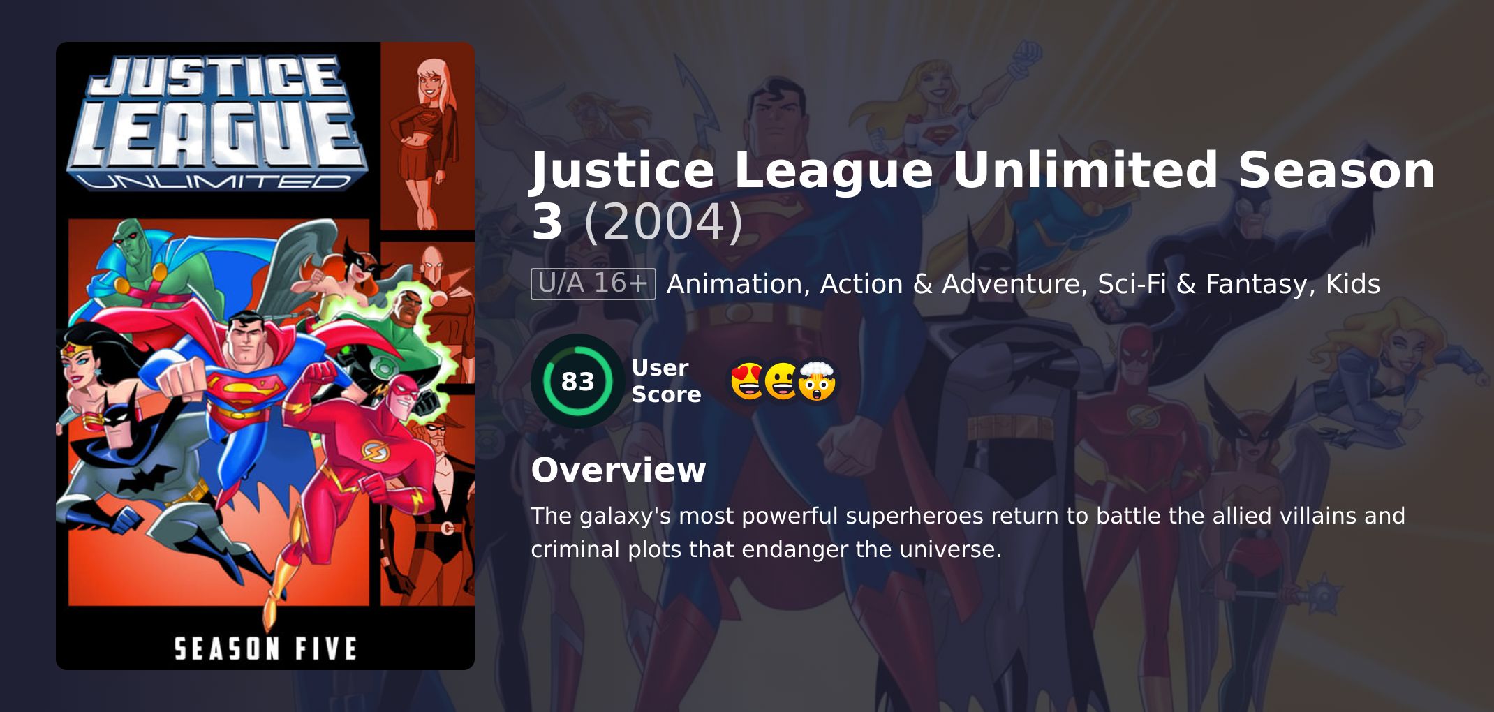 Justice League Unlimited Season 3 Hindi Dubbed