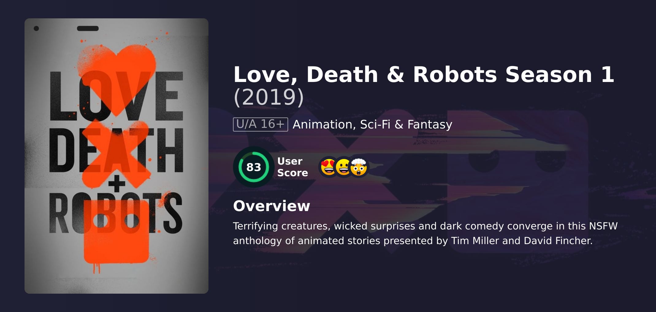 Love, Death & Robots Season 1 Hindi Dubbed