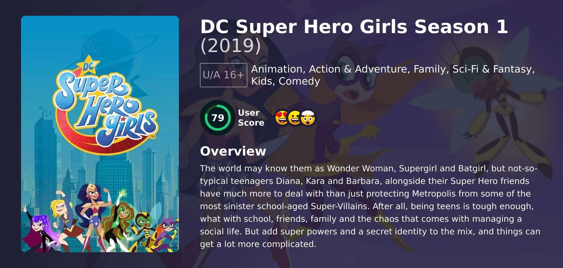 DC Super Hero Girls Season 1 Hindi Dubbed