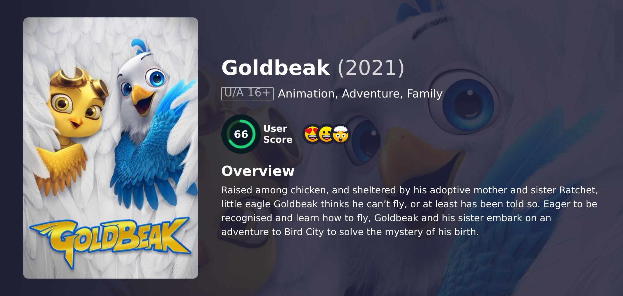 Goldbeak Movie Hindi Dubbed