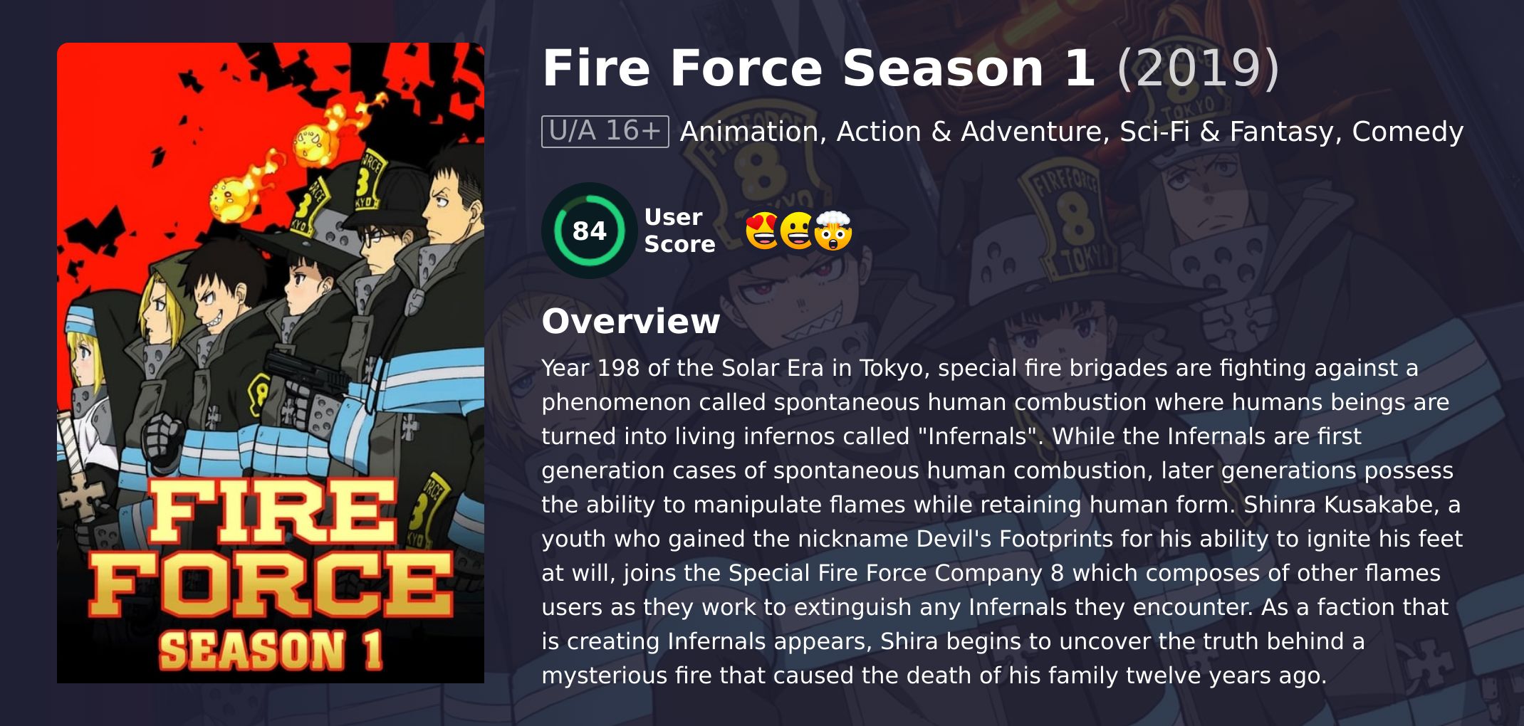 Fire Force Season 1 Hindi Dubbed