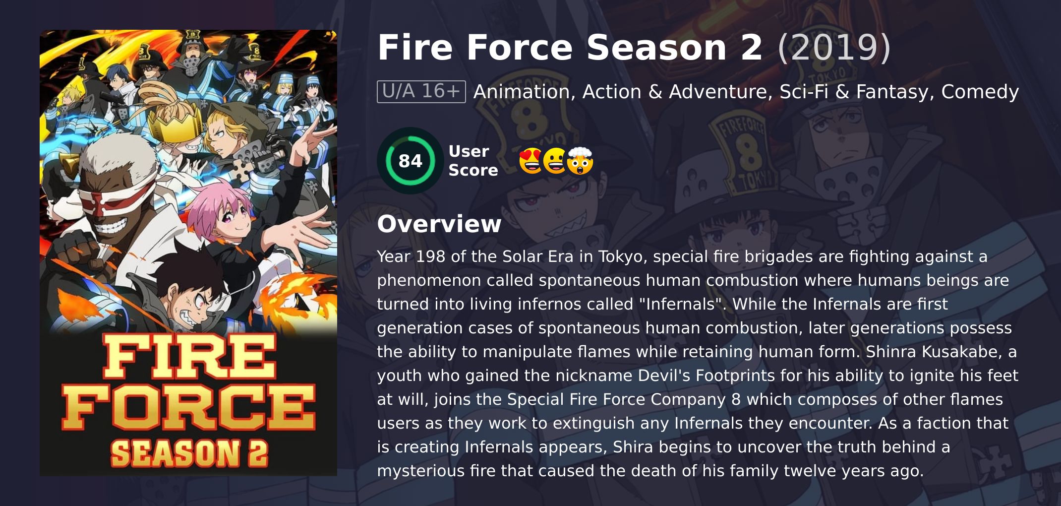 Fire Force Season 2 Hindi Dubbed