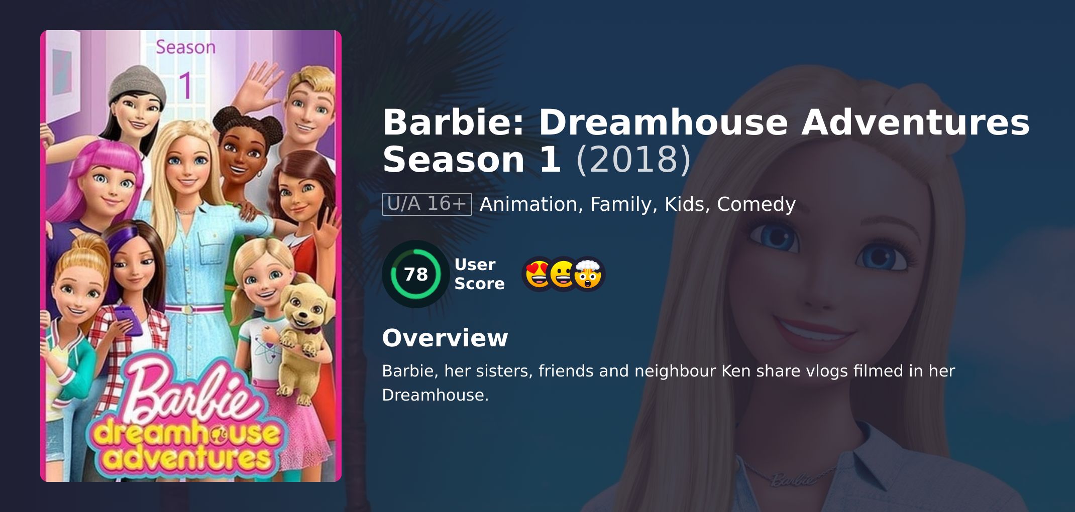 Barbie: Dreamhouse Adventures Season 1 Hindi Dubbed