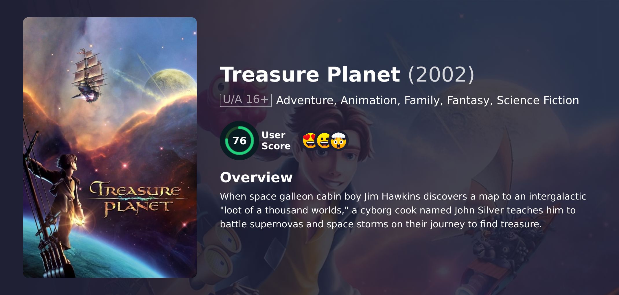 Treasure Planet Movie Hindi Dubbed