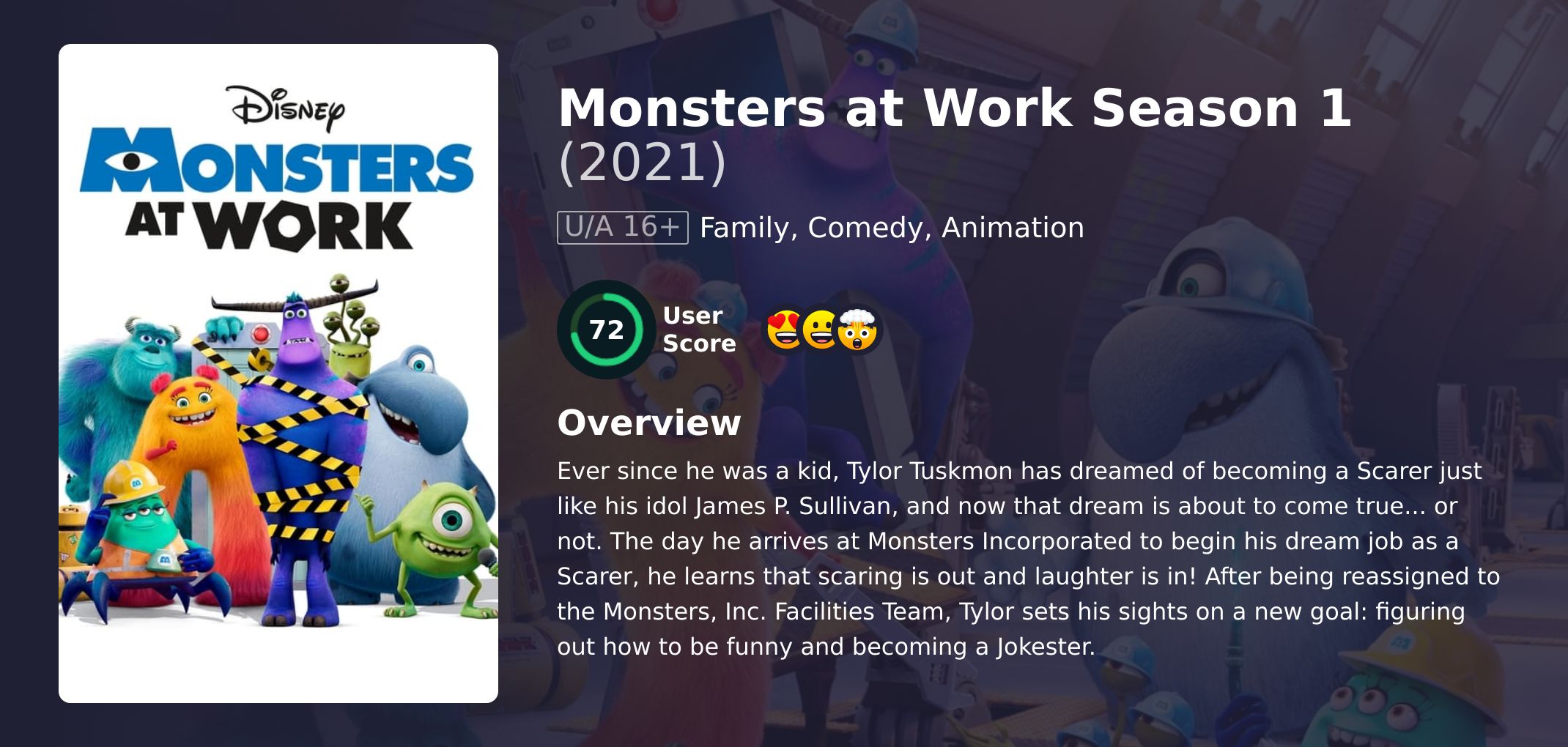 Monsters at Work Season 1 English Dubbed