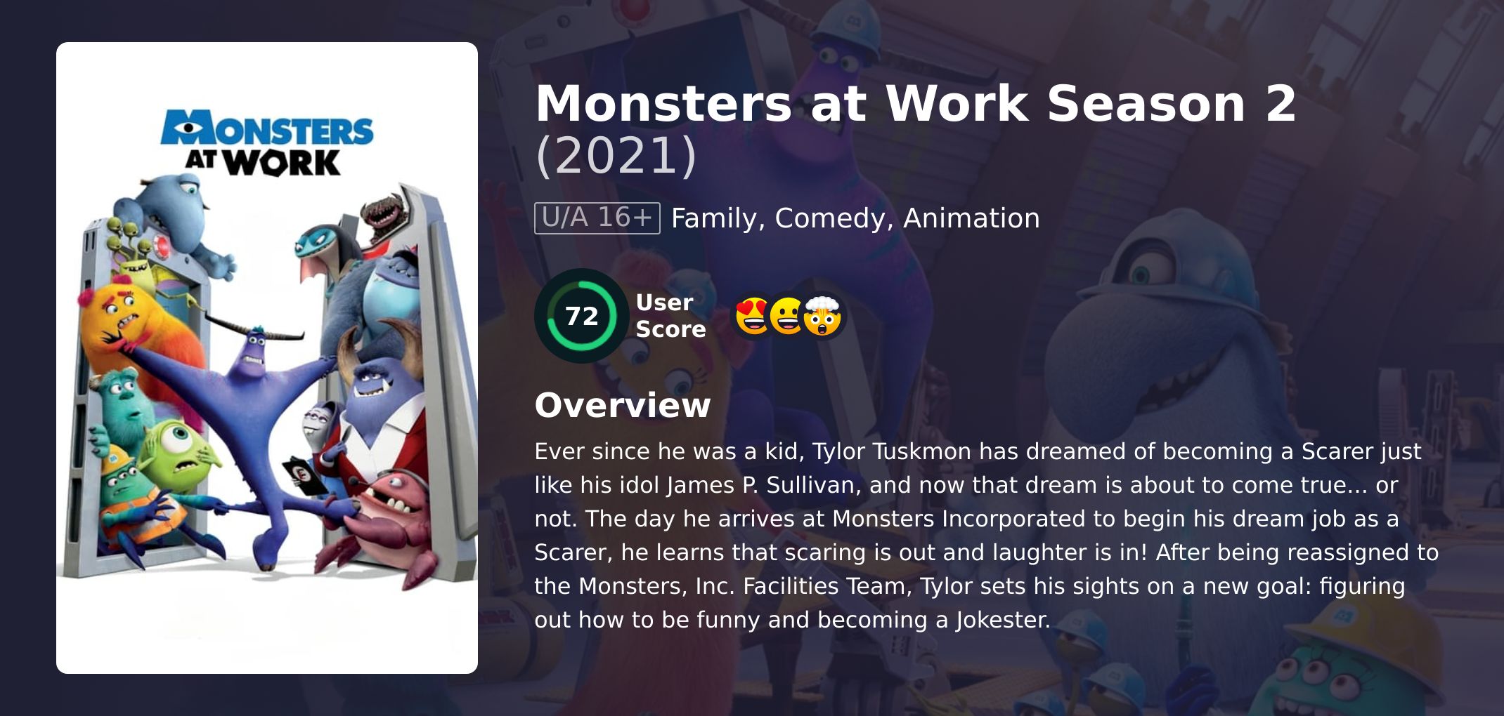 Monsters at Work Season 2 English Dubbed