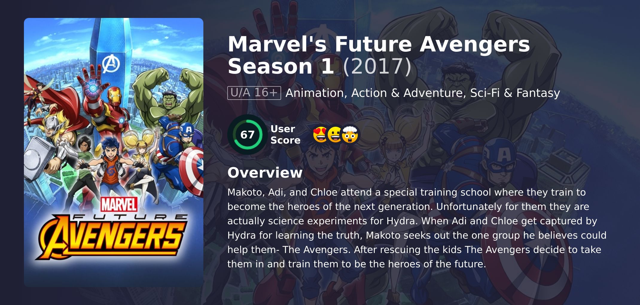 Marvel's Future Avengers Season 1 Hindi Dubbed