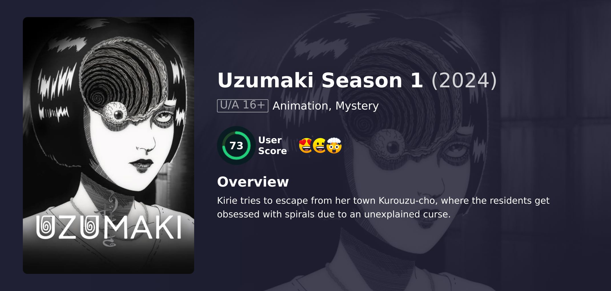 Uzumaki Season 1 English Dubbed