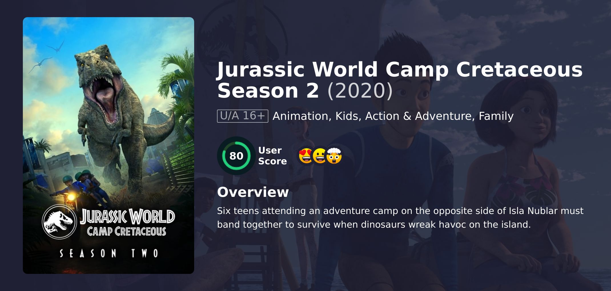 Jurassic World Camp Cretaceous Season 2 Hindi Dubbed