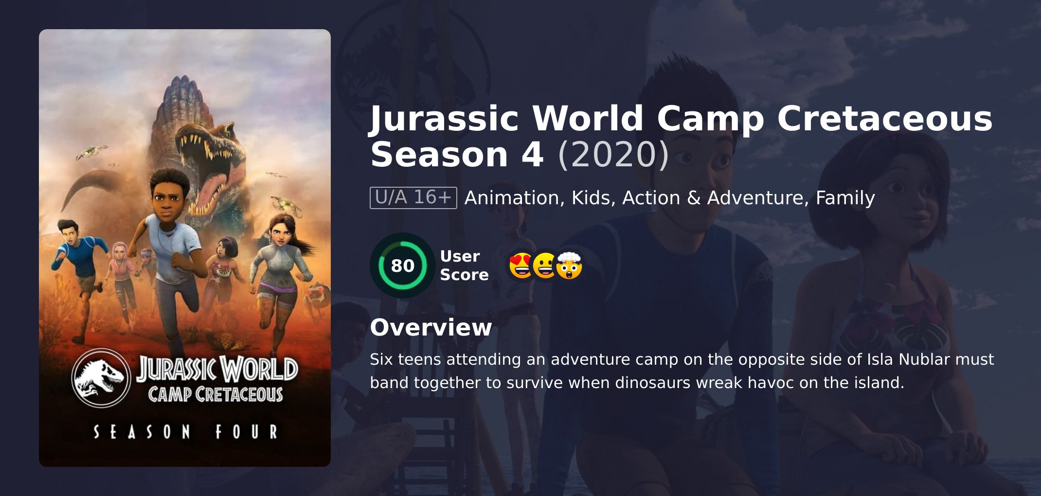 Jurassic World Camp Cretaceous Season 4 Hindi Dubbed