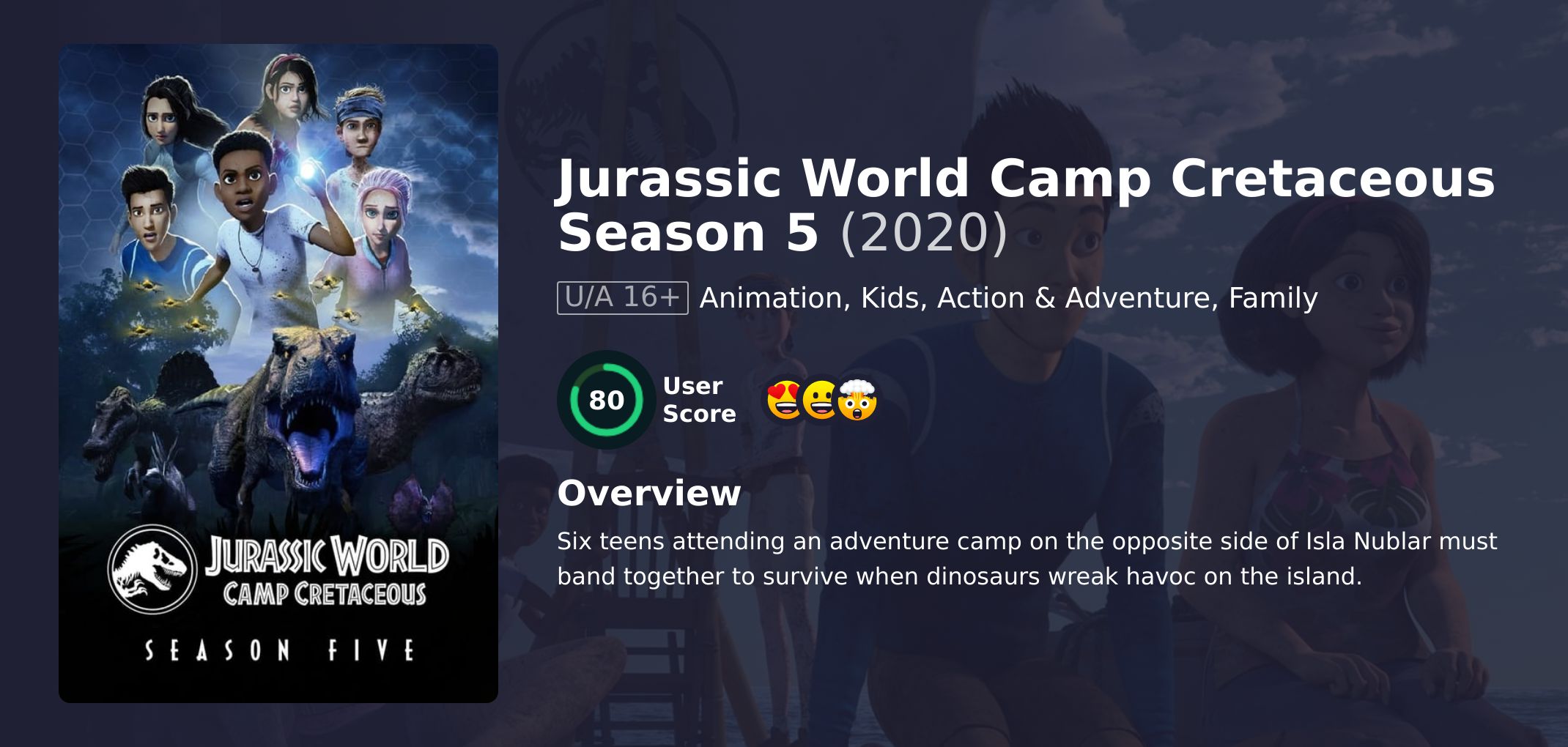 Jurassic World Camp Cretaceous Season 5 Hindi Dubbed