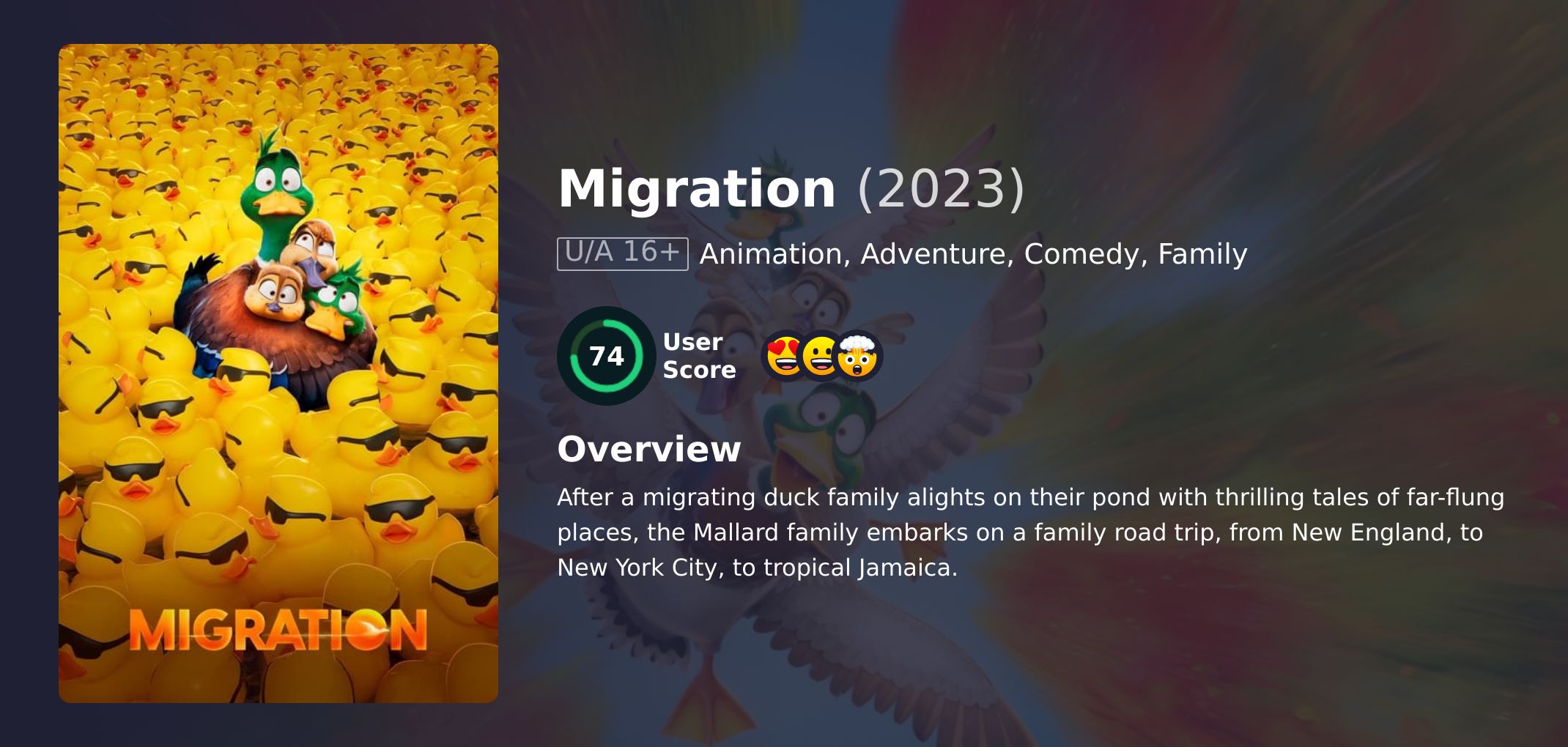 Migration Movie English Dubbed