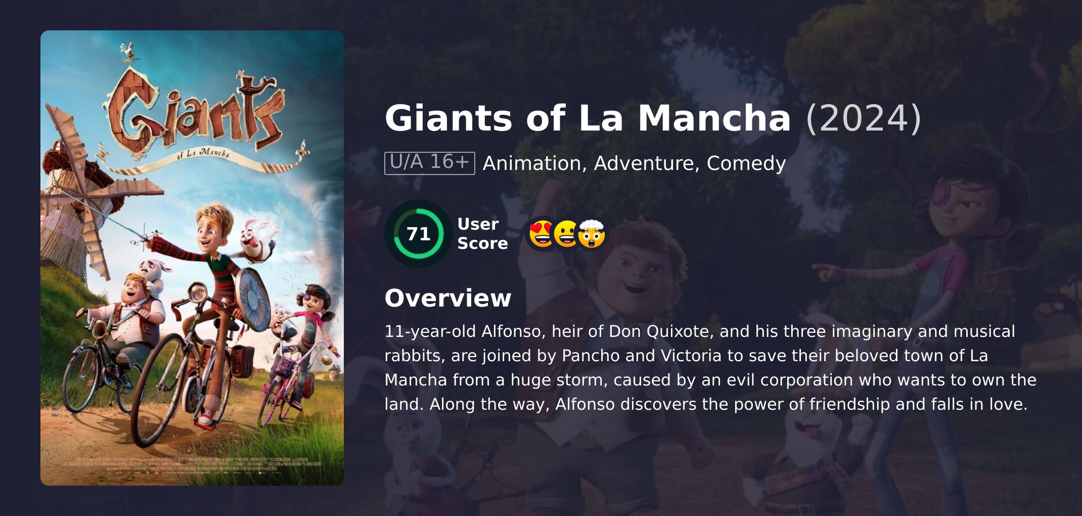 Giants of La Mancha Movie English Dubbed