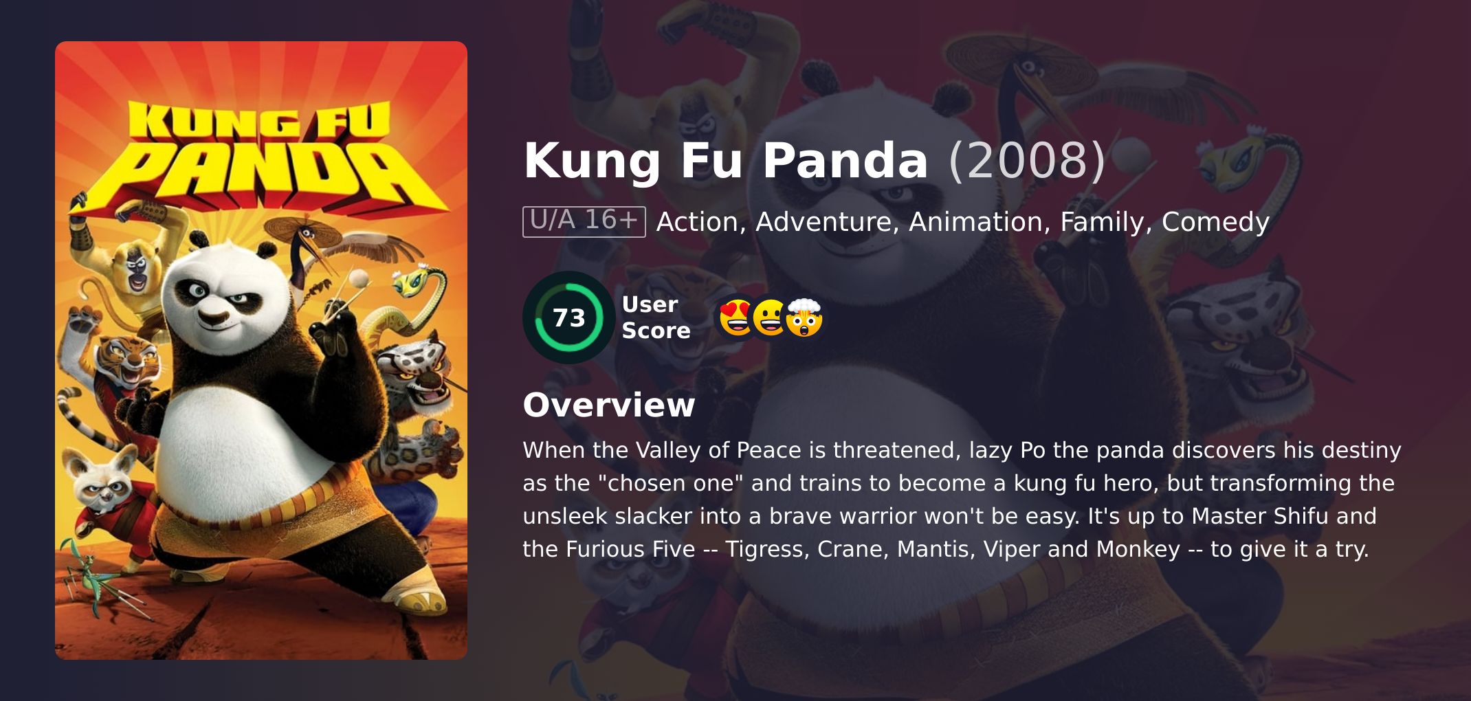 Kung Fu Panda Movie Hindi Dubbed