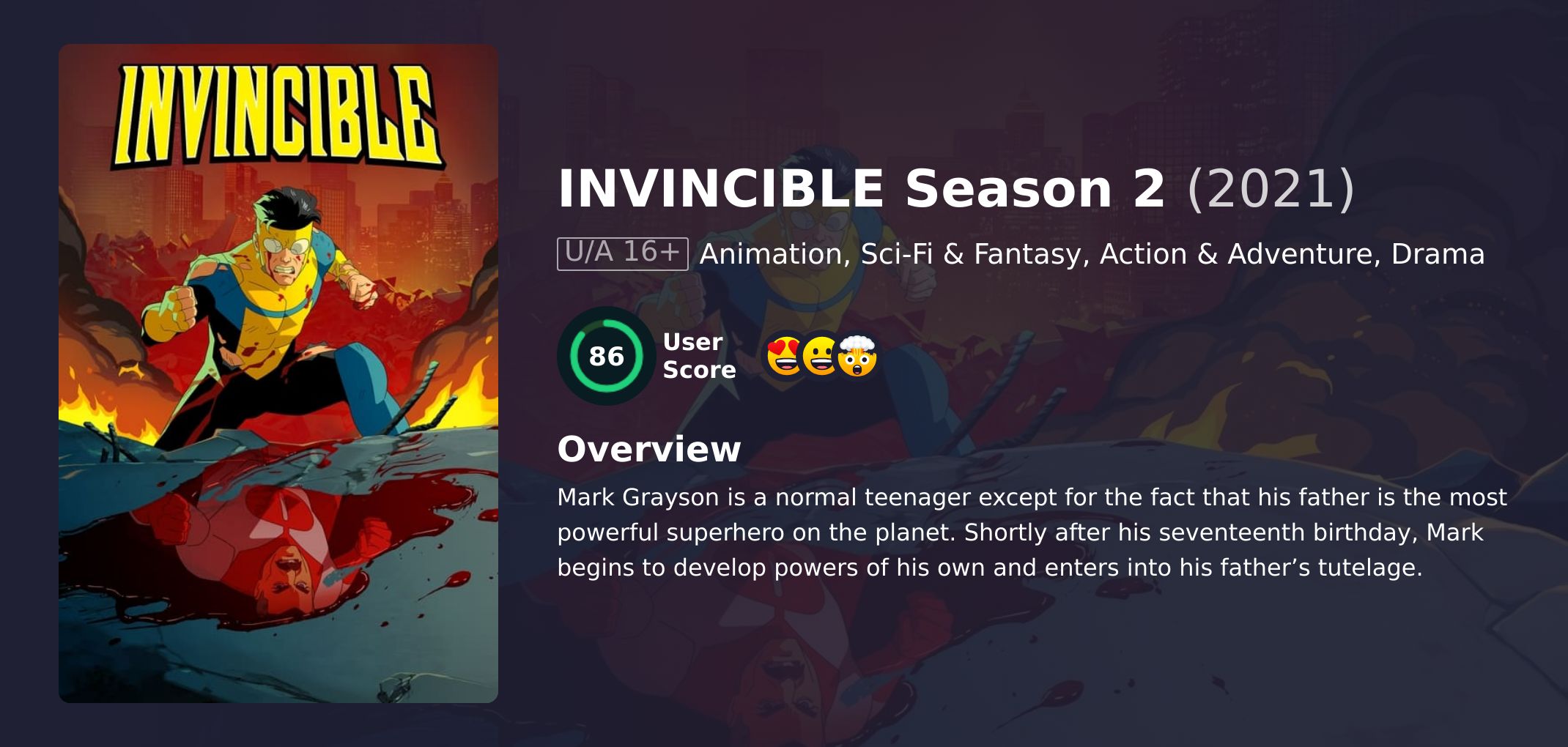 INVINCIBLE Season 2 Hindi Dubbed