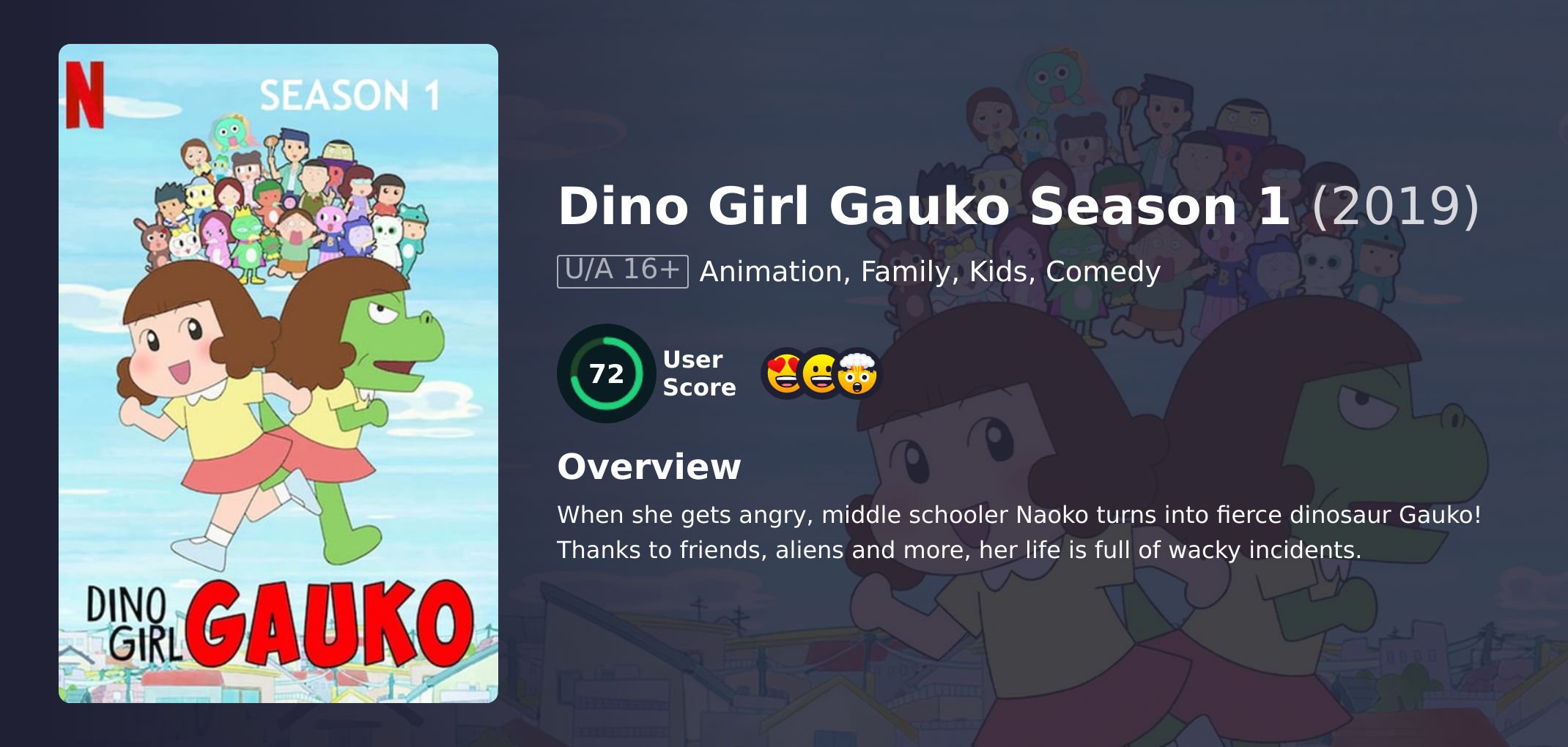 Dino Girl Gauko Season 1 Hindi Dubbed