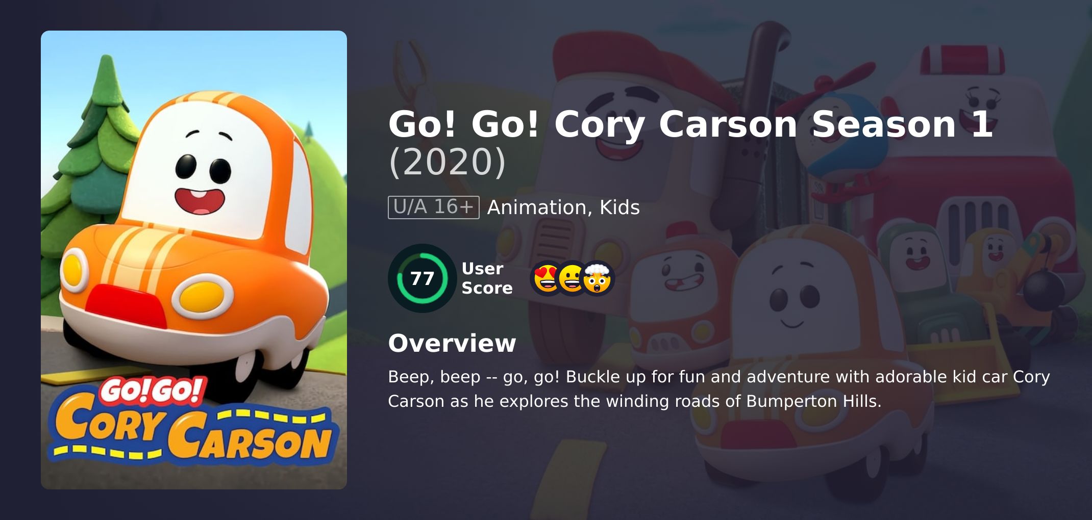 Go! Go! Cory Carson Season 1 Hindi Dubbed