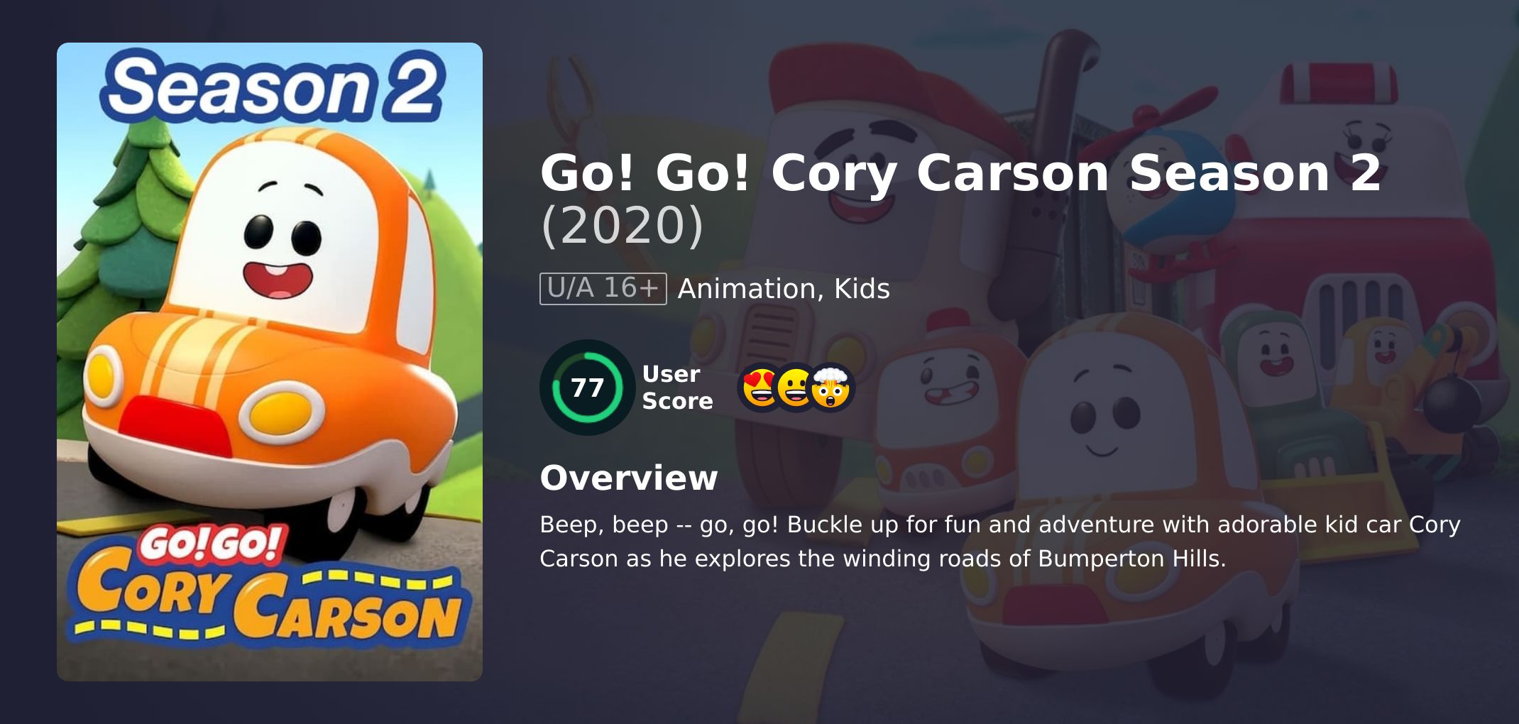 Go! Go! Cory Carson Season 2 Hindi Dubbed