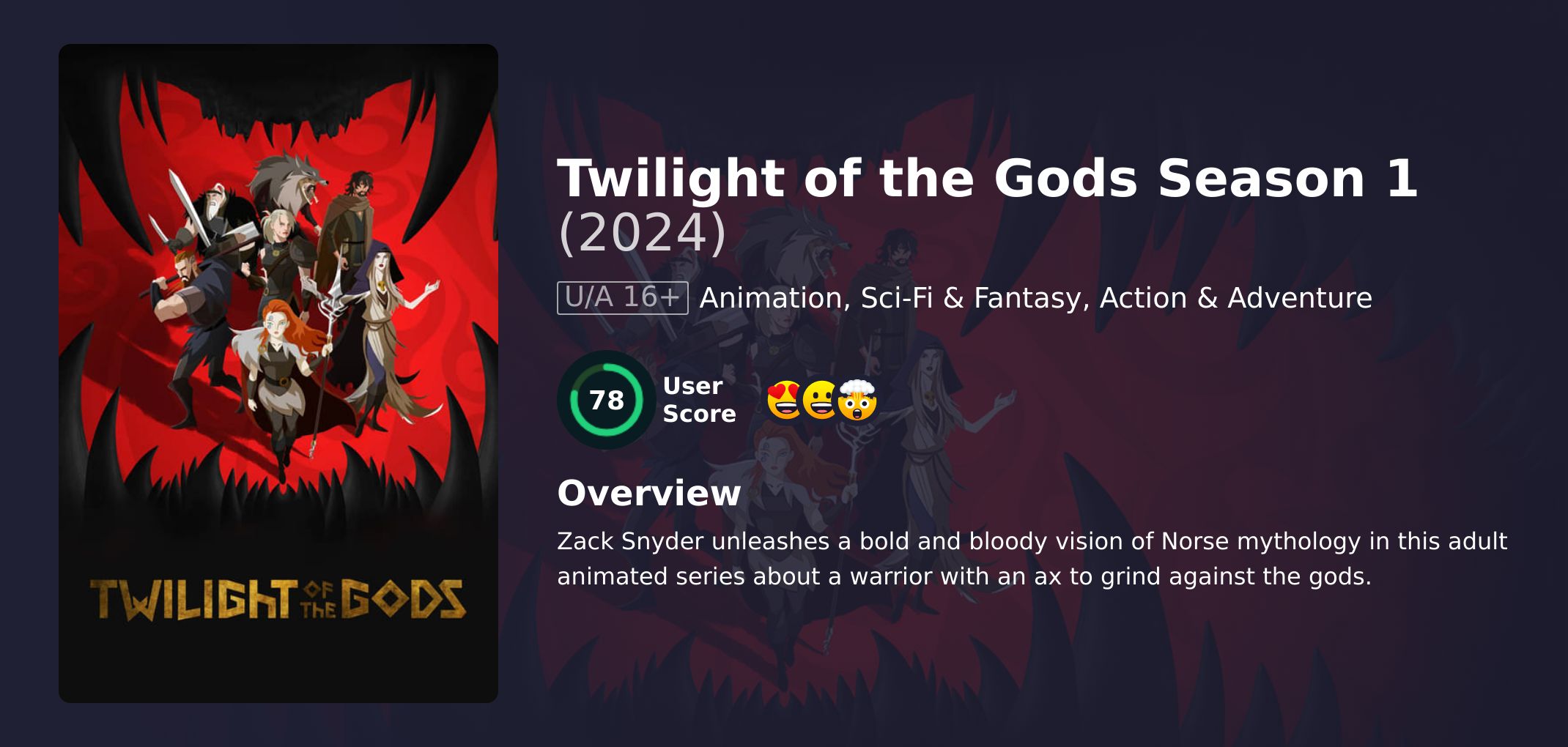 Twilight of the Gods Season 1 Hindi Dubbed