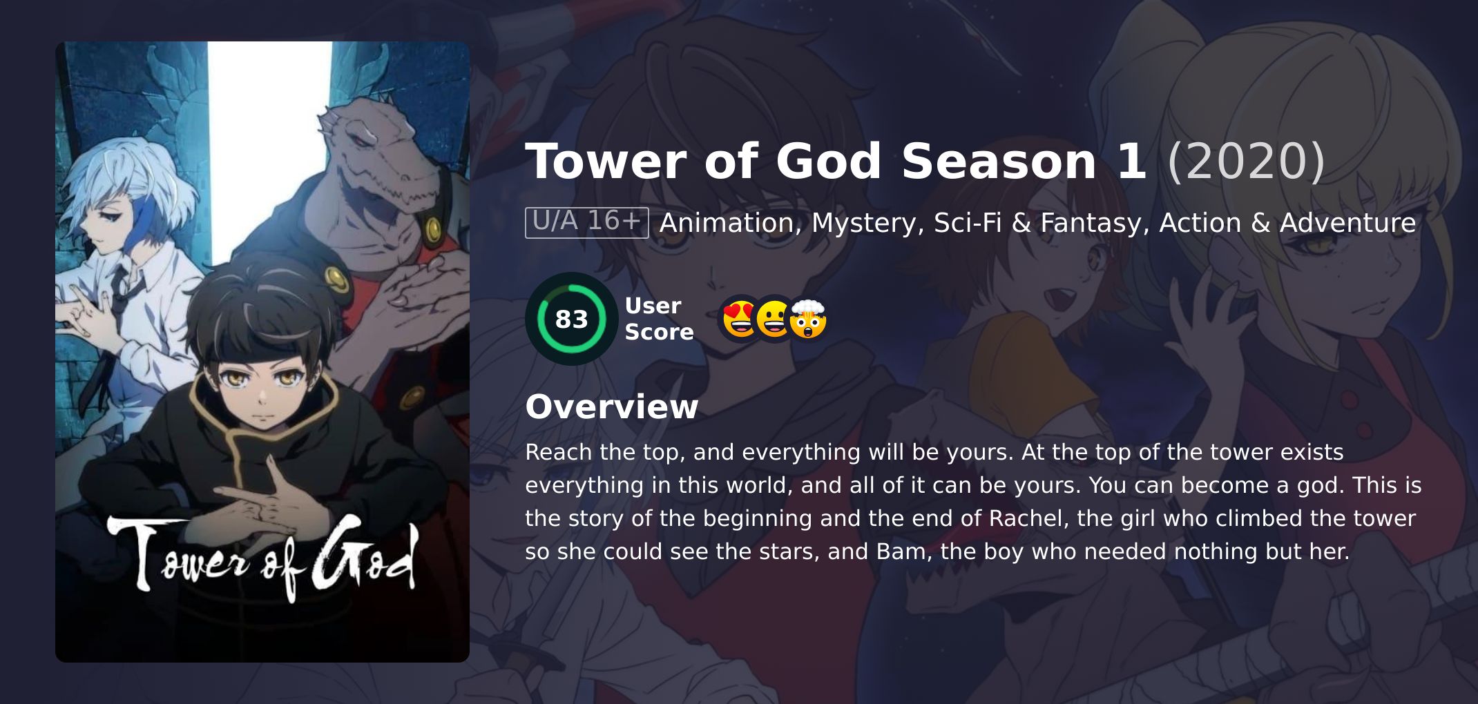 Tower of God Season 1 Hindi Dubbed